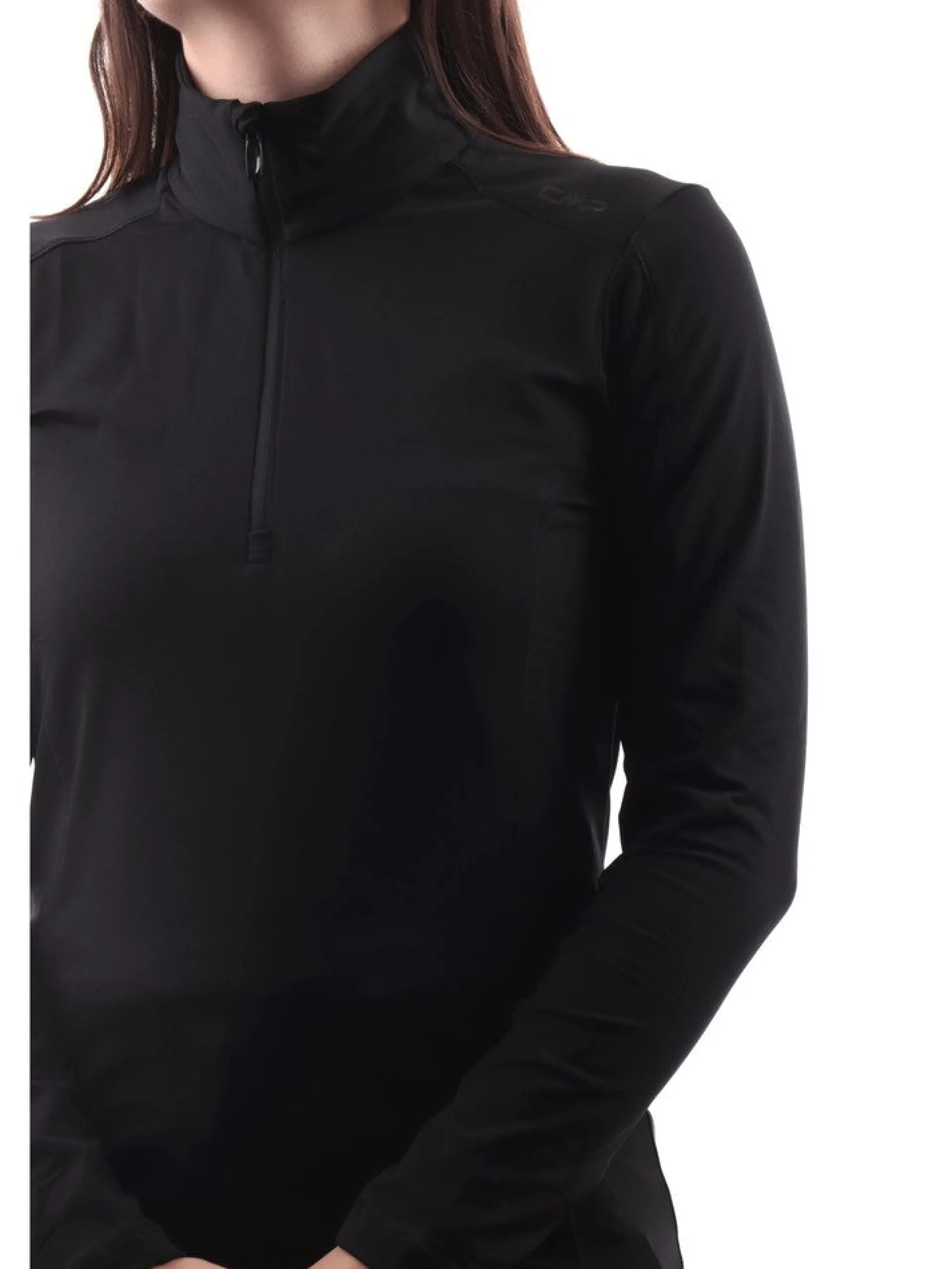 CMP Abbigliamento*Pile nero da donna 30L1086