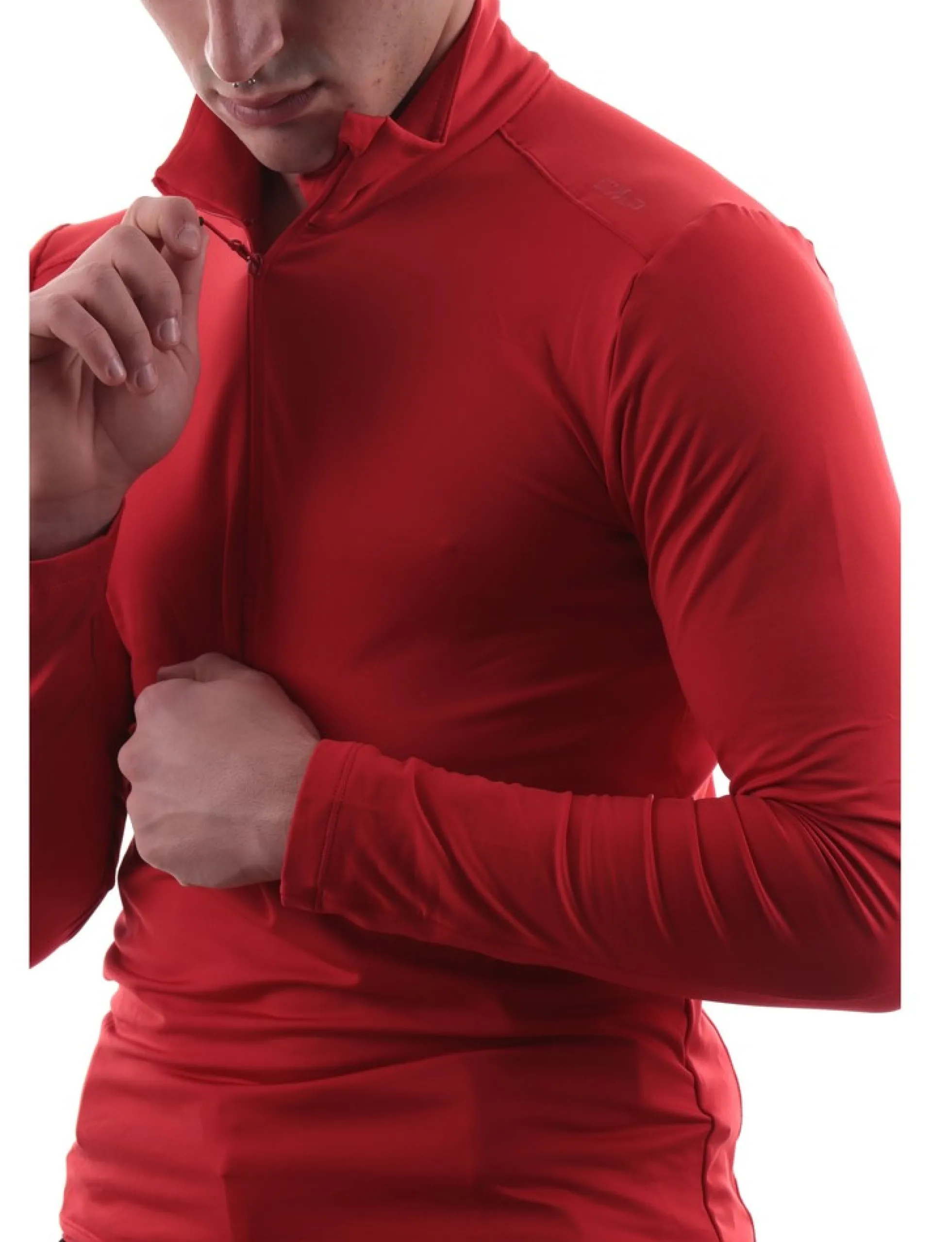 CMP Abbigliamento*Pile rossa da uomo 30L1097