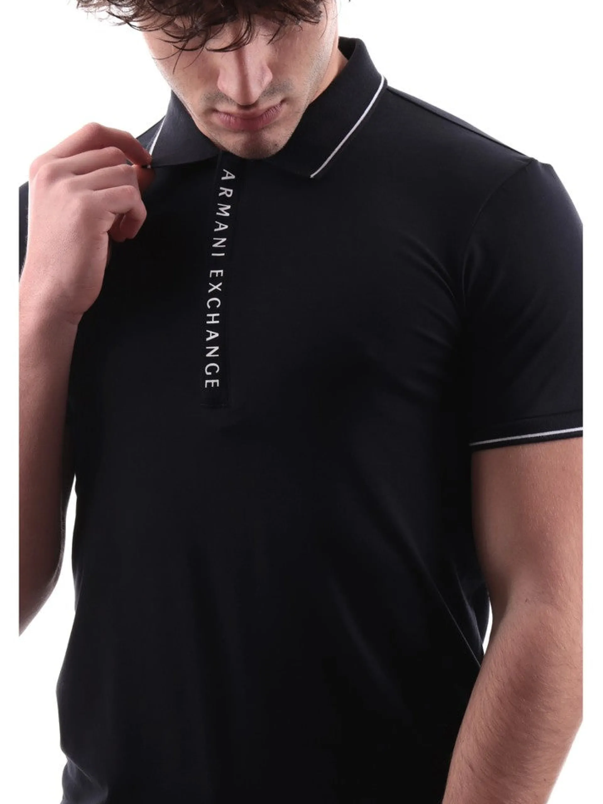 ARMANI EXCHANGE Polo*Polo blu da uomo 8NZF71ZJH2Z