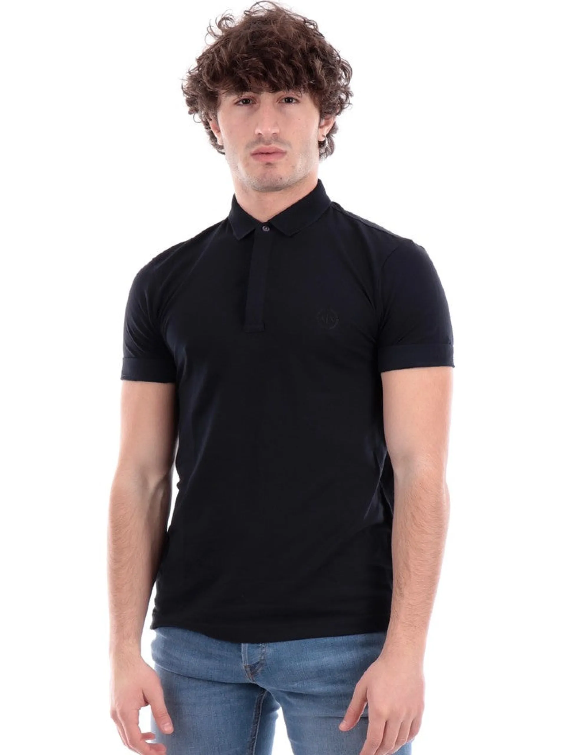 ARMANI EXCHANGE Polo*Polo blu da uomo 8NZF91ZJ81Z