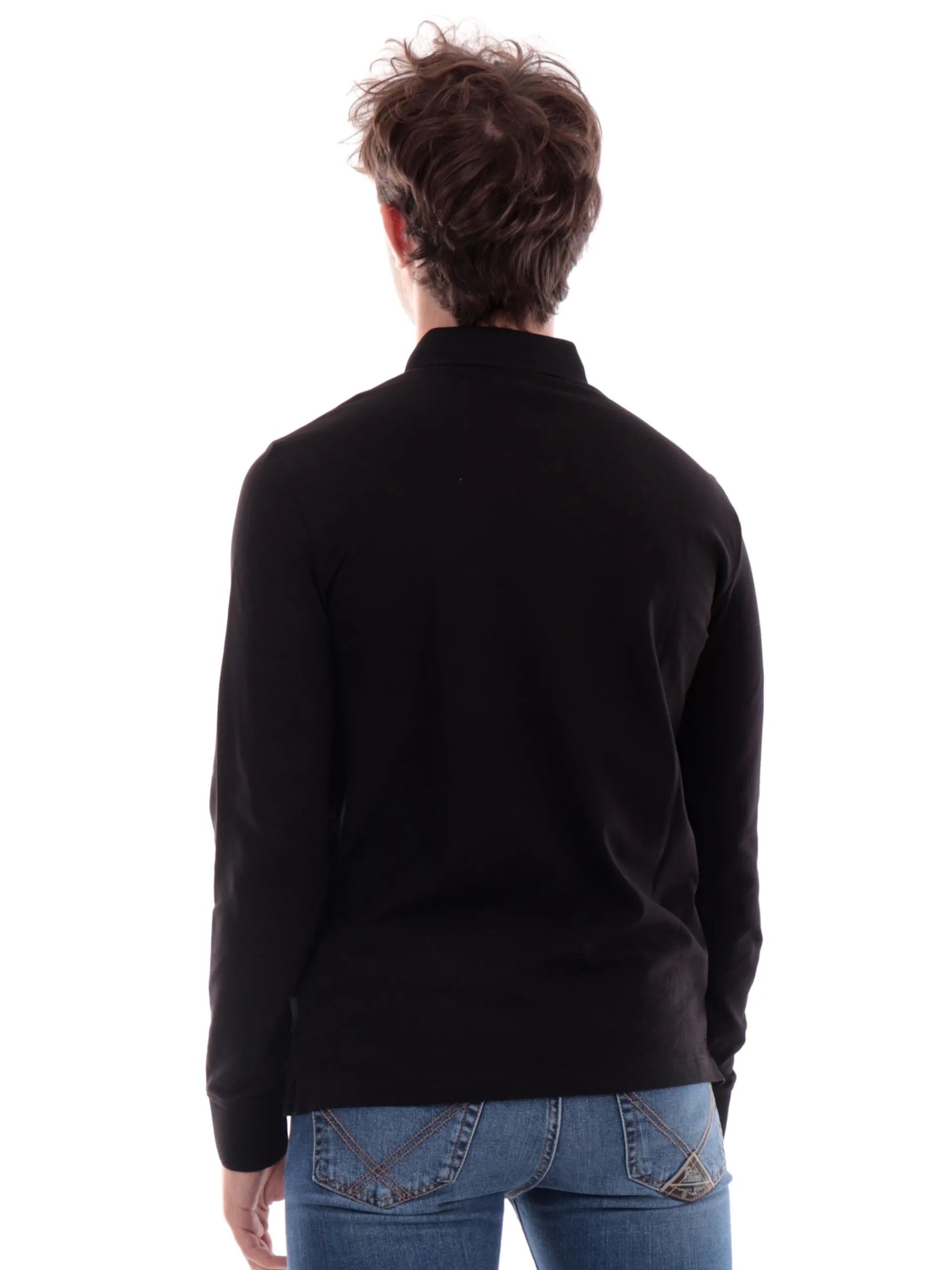 ARMANI EXCHANGE Polo*Polo nera da uomo 8NZF79ZJ81Z