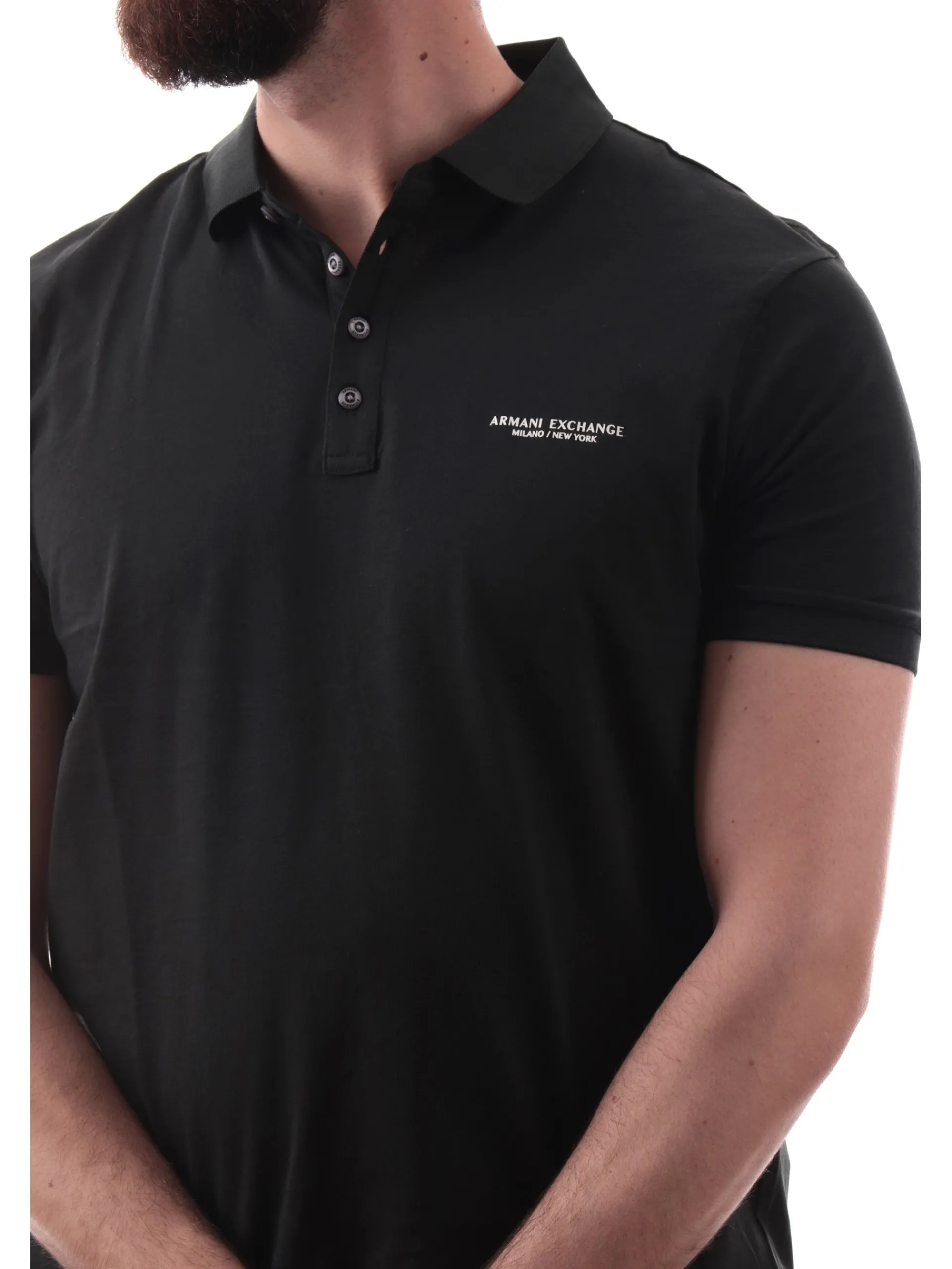 ARMANI EXCHANGE Polo*Polo verde scuro da uomo 8NZF80Z8H4Z UB001