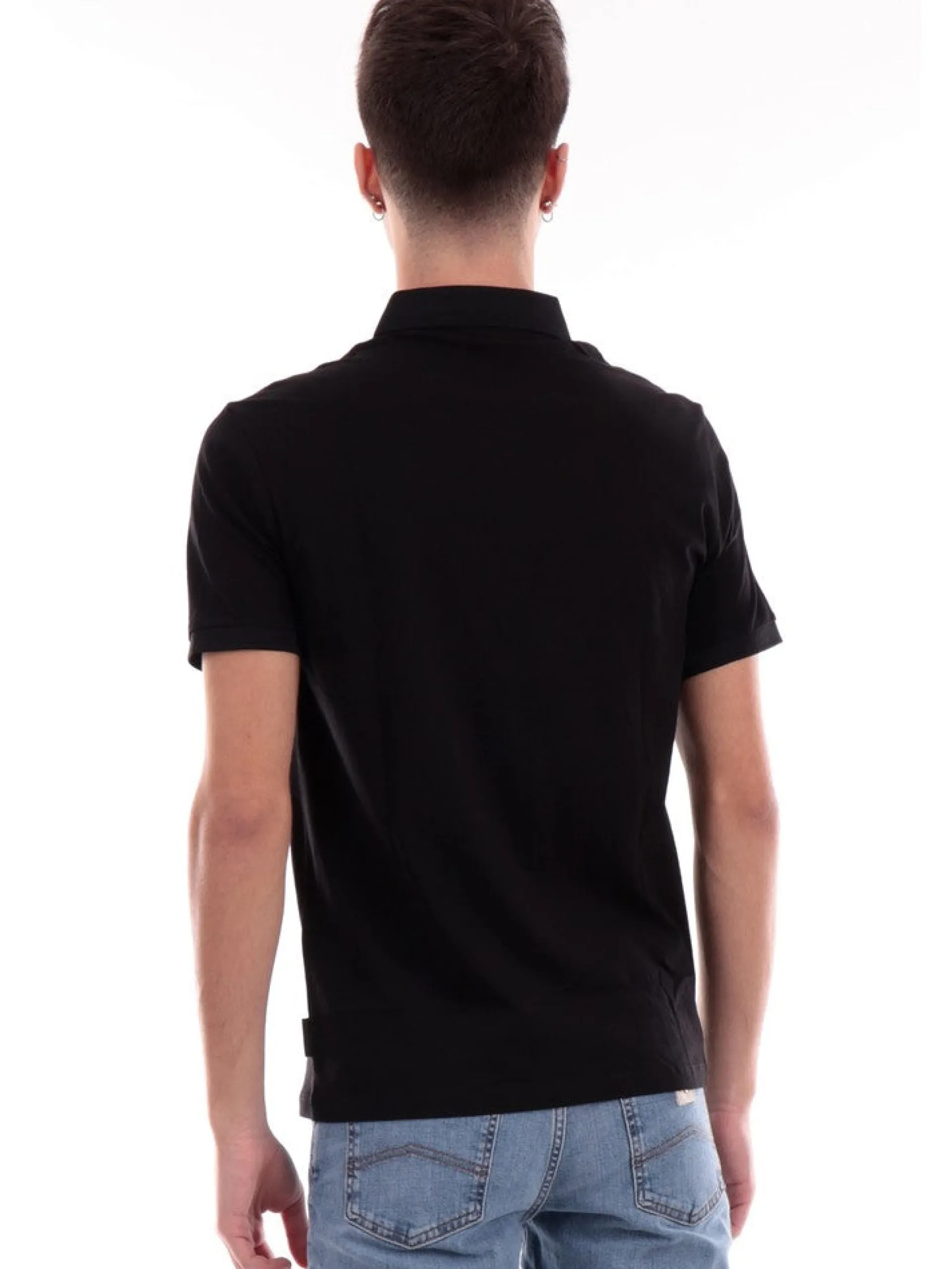 ARMANI EXCHANGE Polo*Polo AX nera da uomo 8NZF80Z8H4Z
