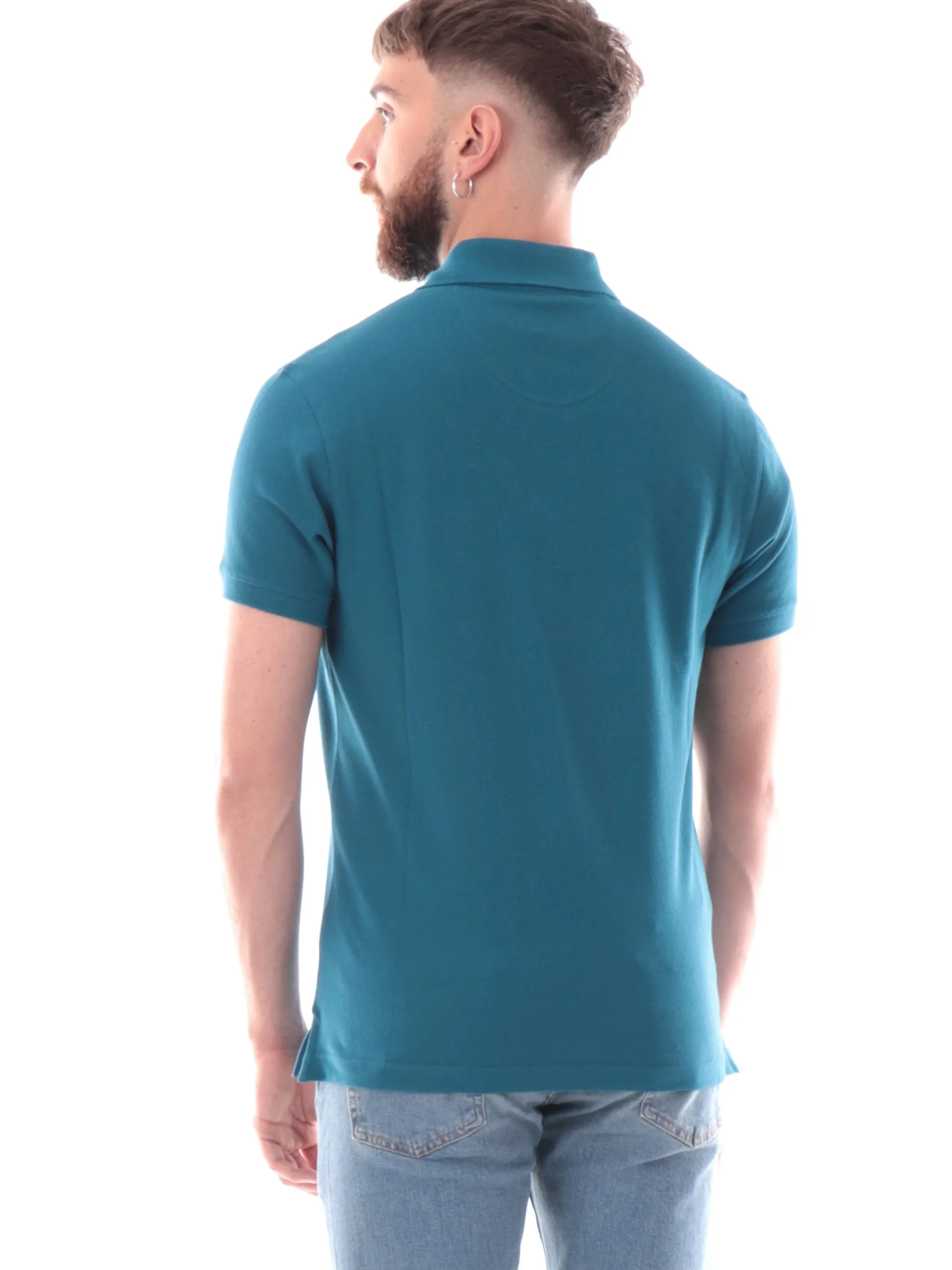 BARBOUR Polo*Polo azzurra da uomo MML0012