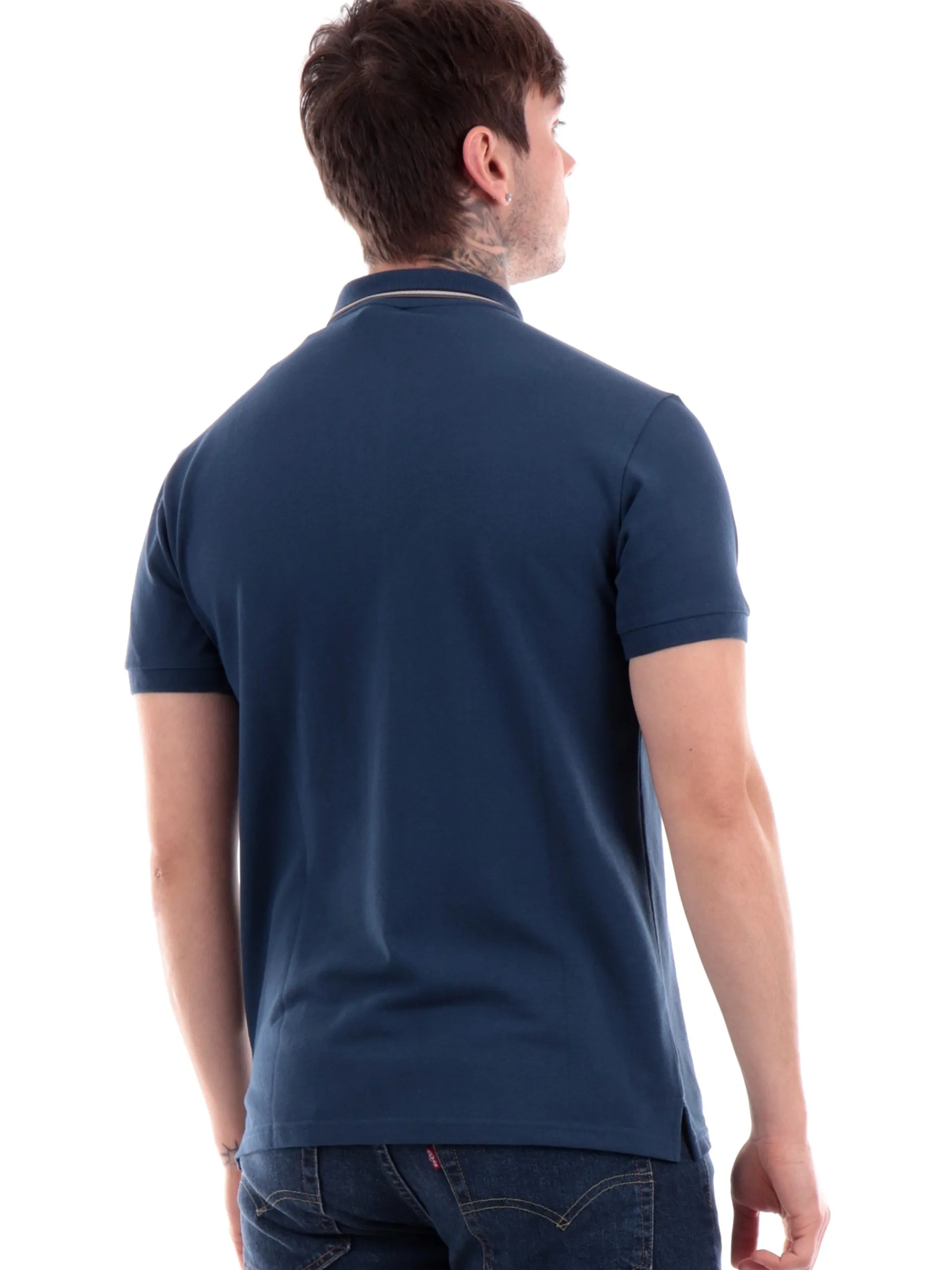 COLMAR Polo*Polo blu da Uomo con logo 7663R7XH