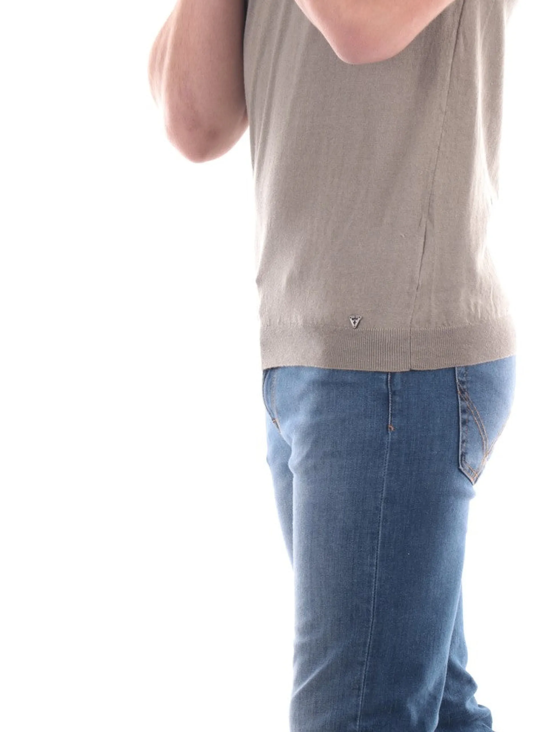 FIFTY FOUR Polo*Polo beige da uomo BUNTSTB63