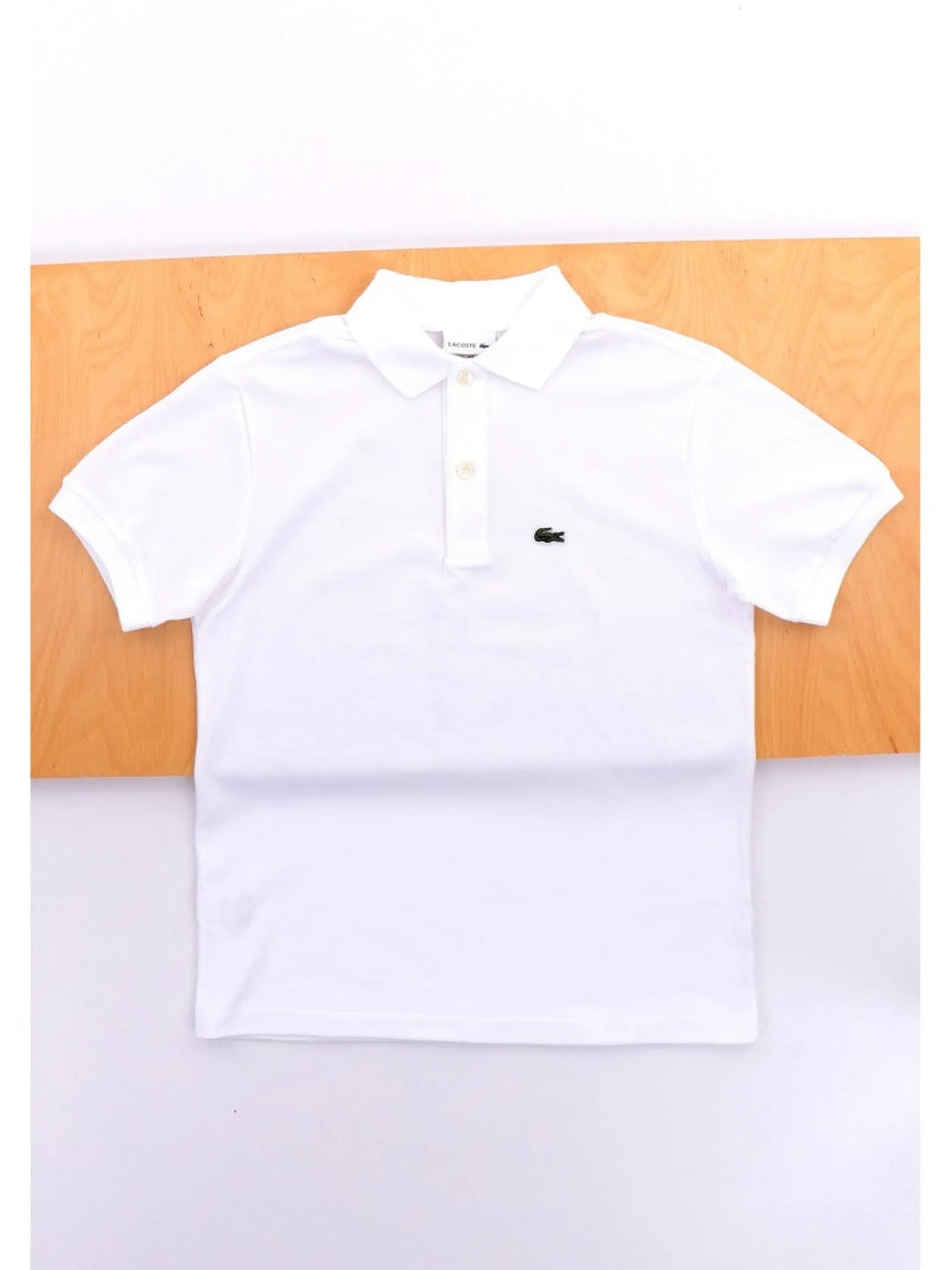 LACOSTE Polo*Polo bianca da bambino