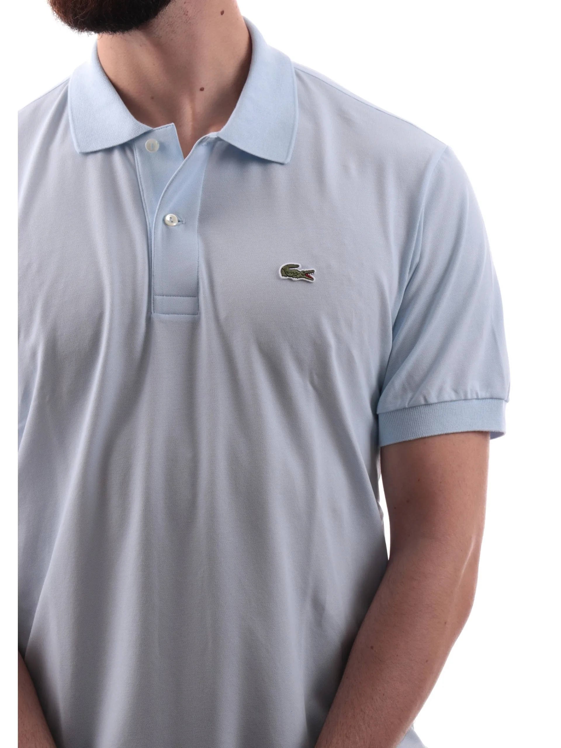 LACOSTE Polo*Polo celeste maniche corte da uomo PH9851