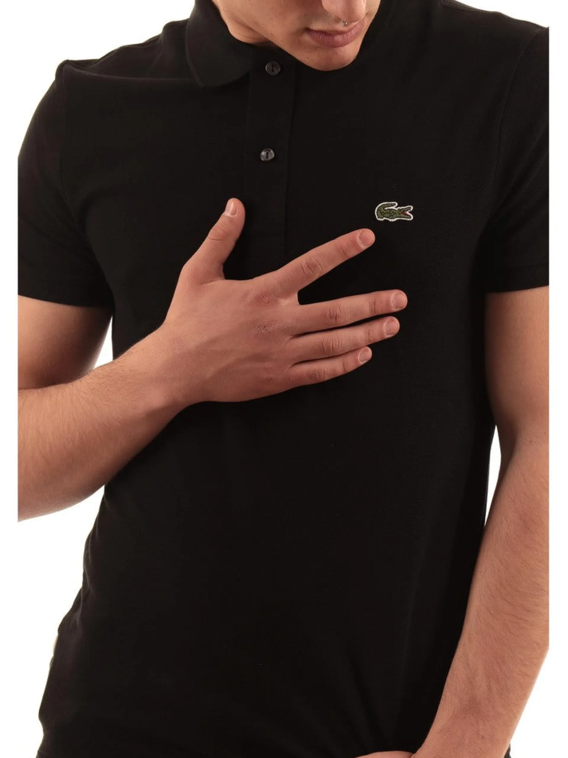 LACOSTE Polo*Polo da uomo nera PH4012