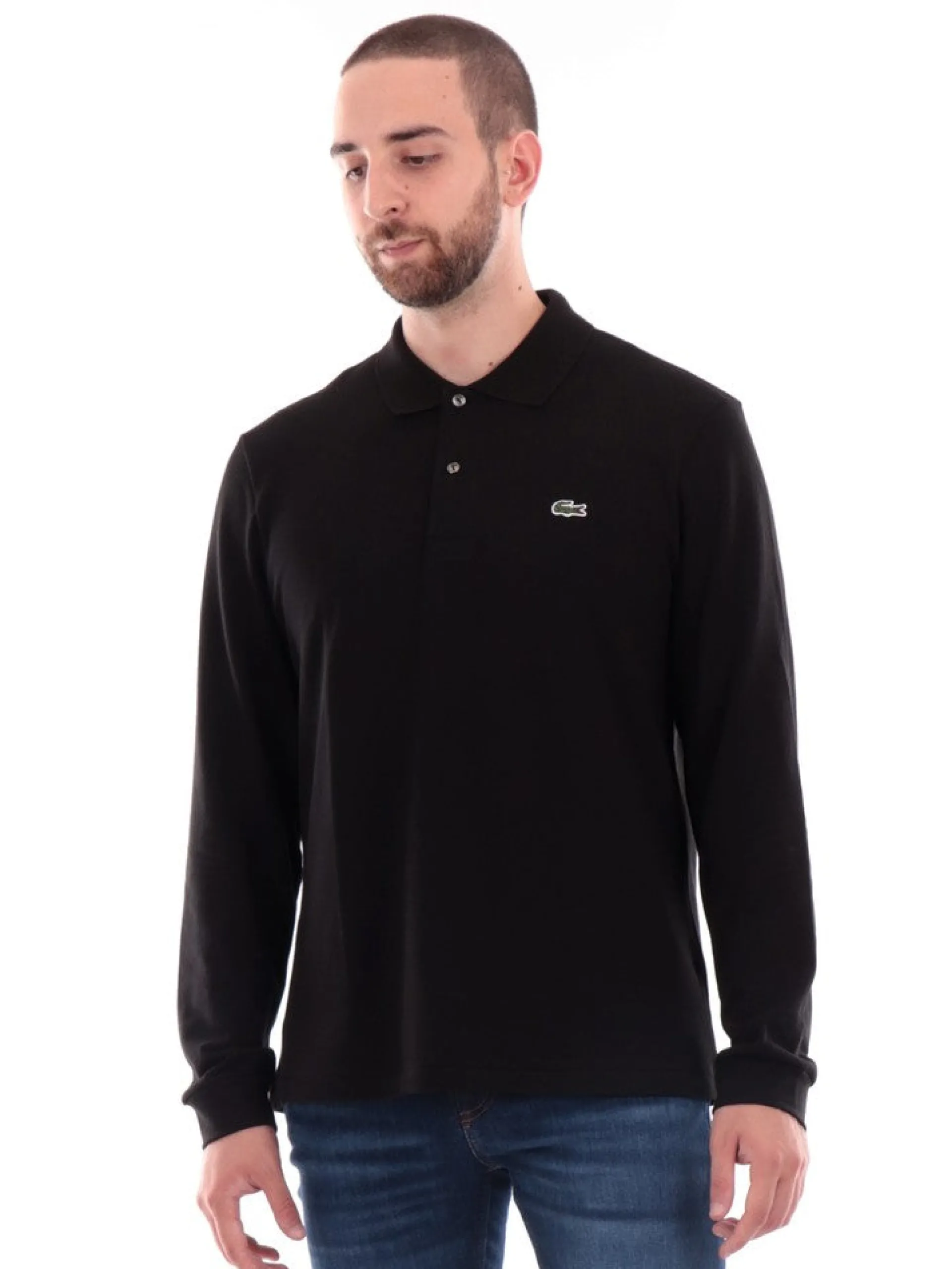 LACOSTE Polo*Polo nera da uomo L1312