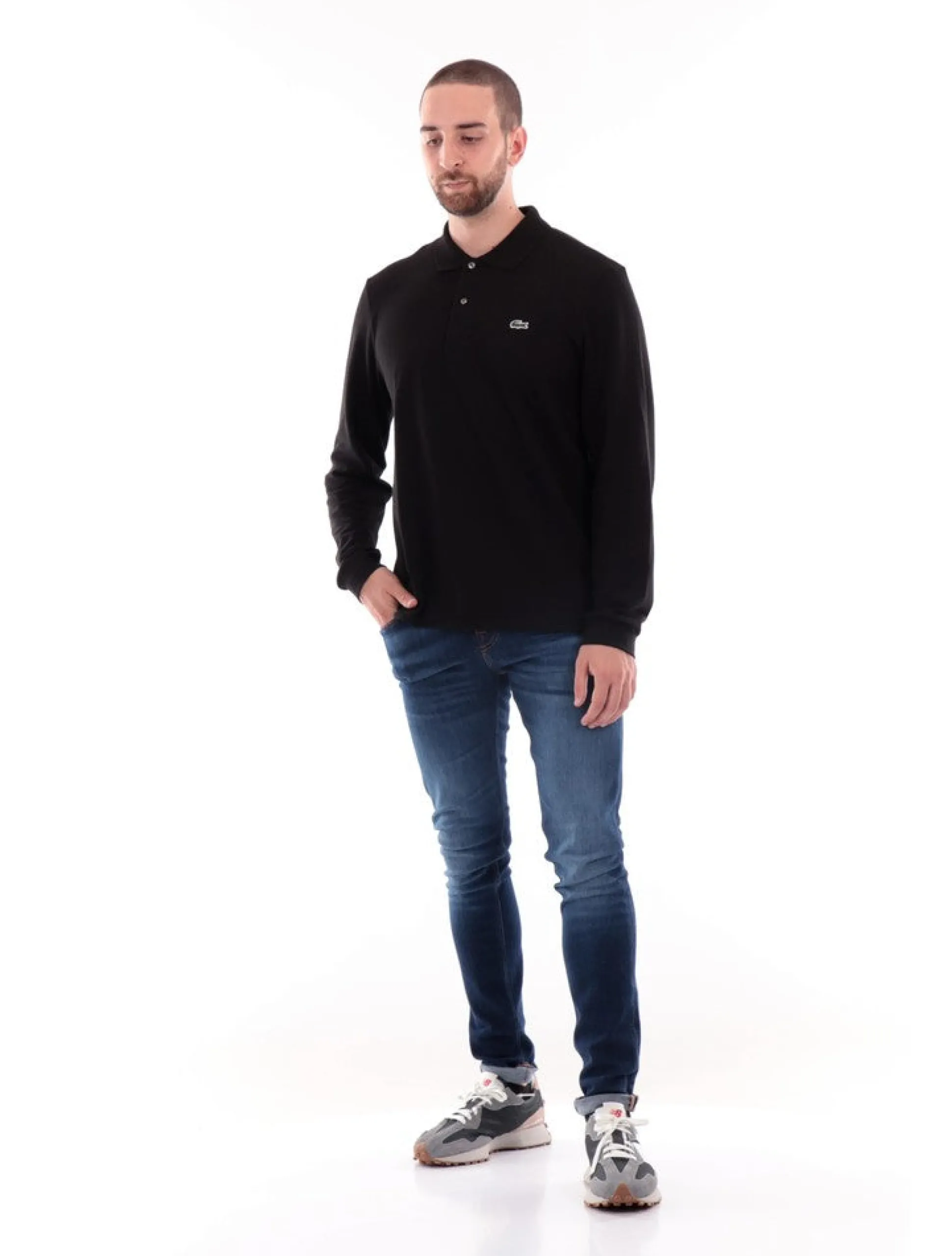 LACOSTE Polo*Polo nera da uomo L1312