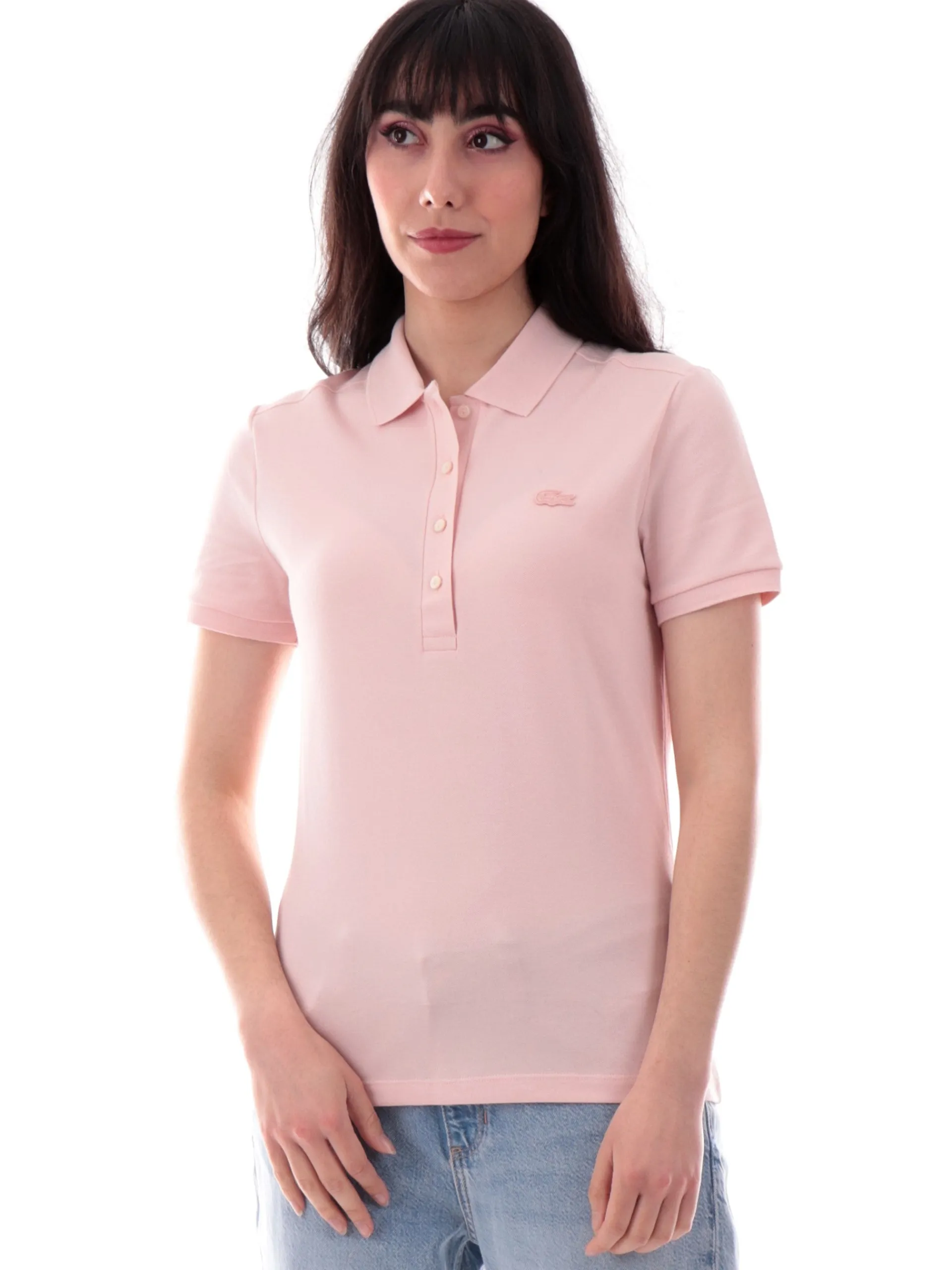 LACOSTE Polo*Polo rosa da donna PF5462 ADY