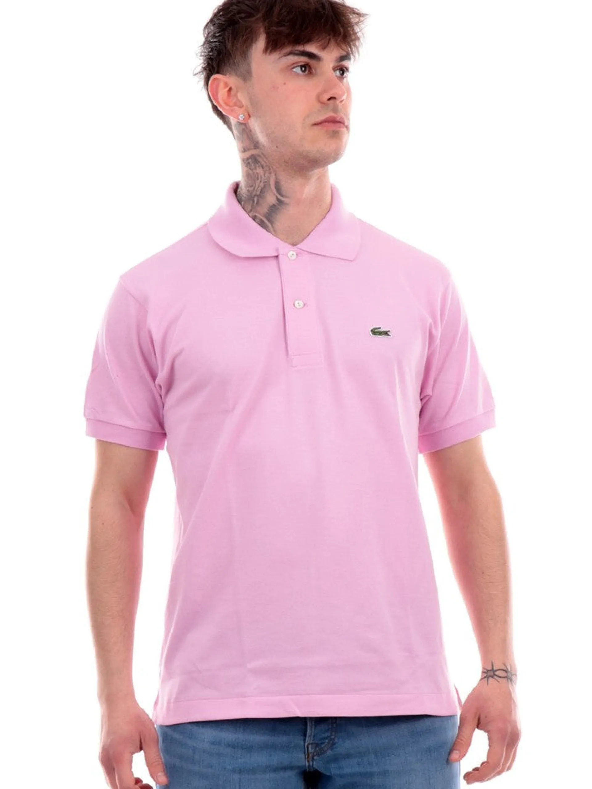 LACOSTE Polo*Polo rosa da uomo Classic Fit 1212