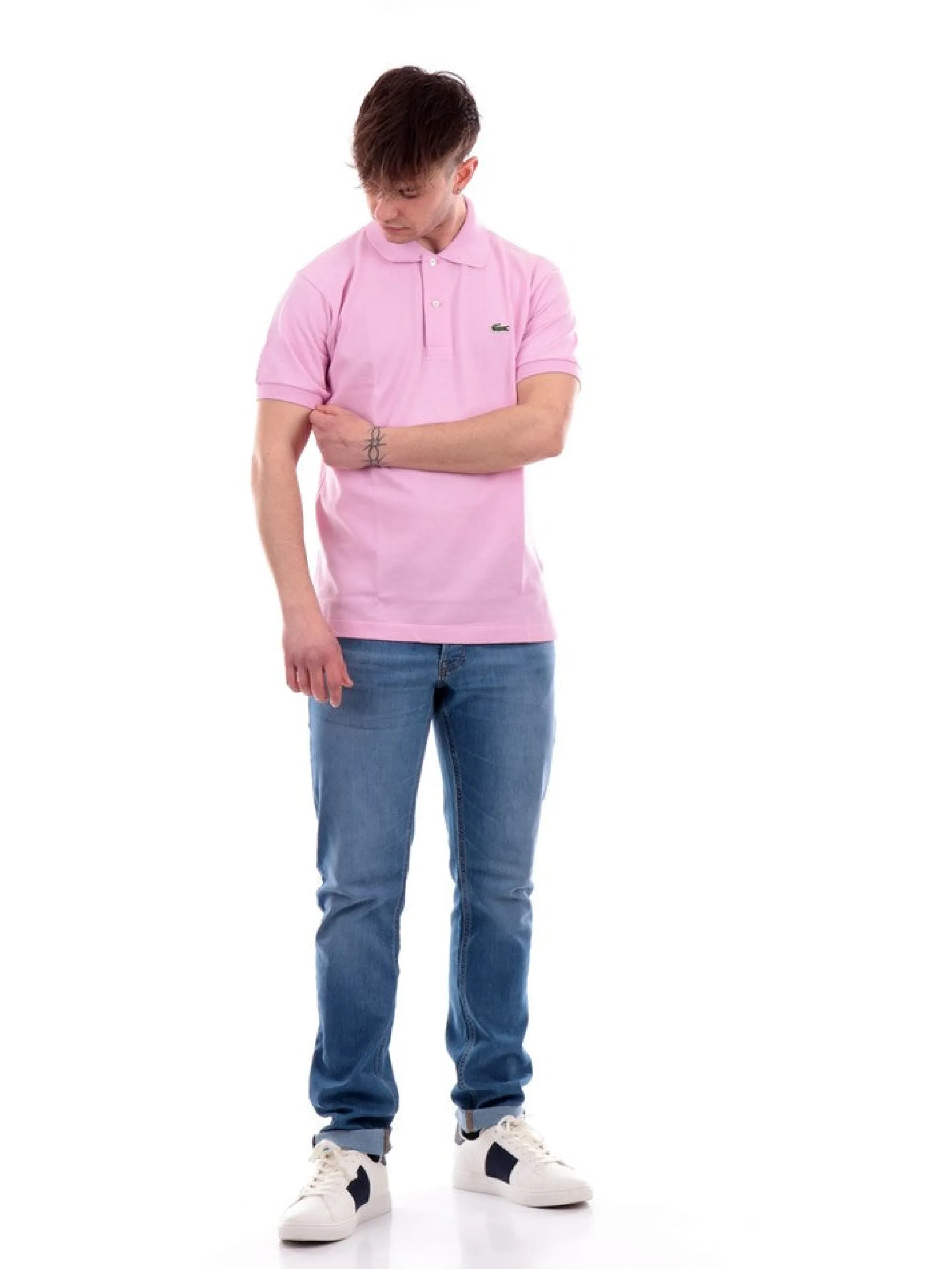 LACOSTE Polo*Polo rosa da uomo Classic Fit 1212