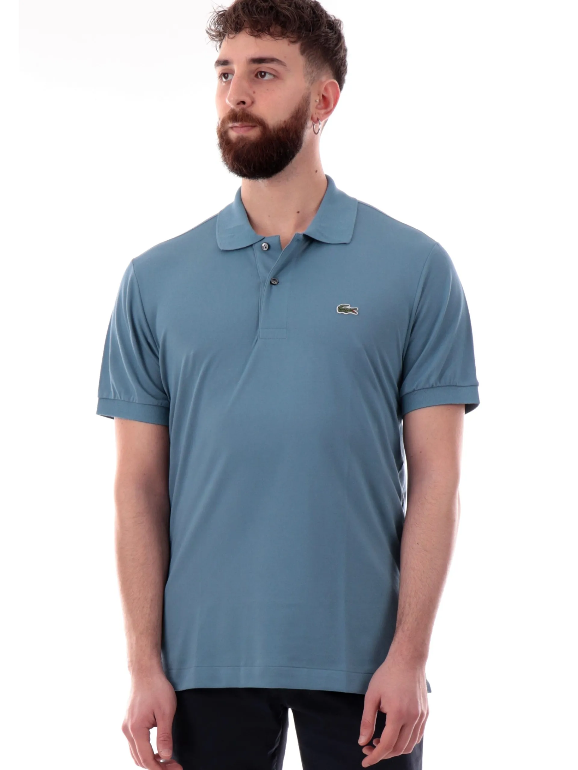 LACOSTE Polo*Polo verde acqua maniche corte da uomo PH9851