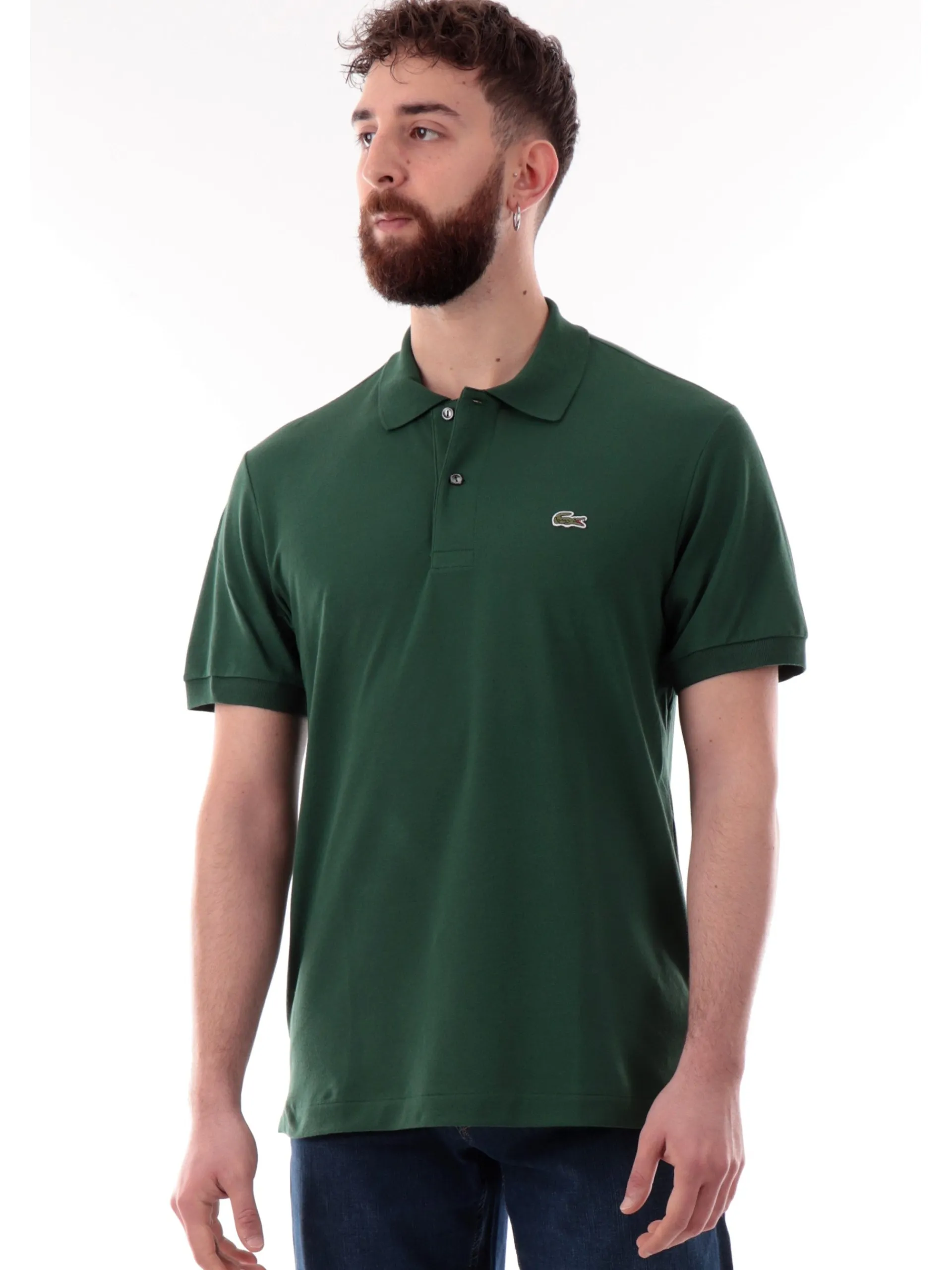 LACOSTE Polo*Polo verde maniche corte da uomo PH9851