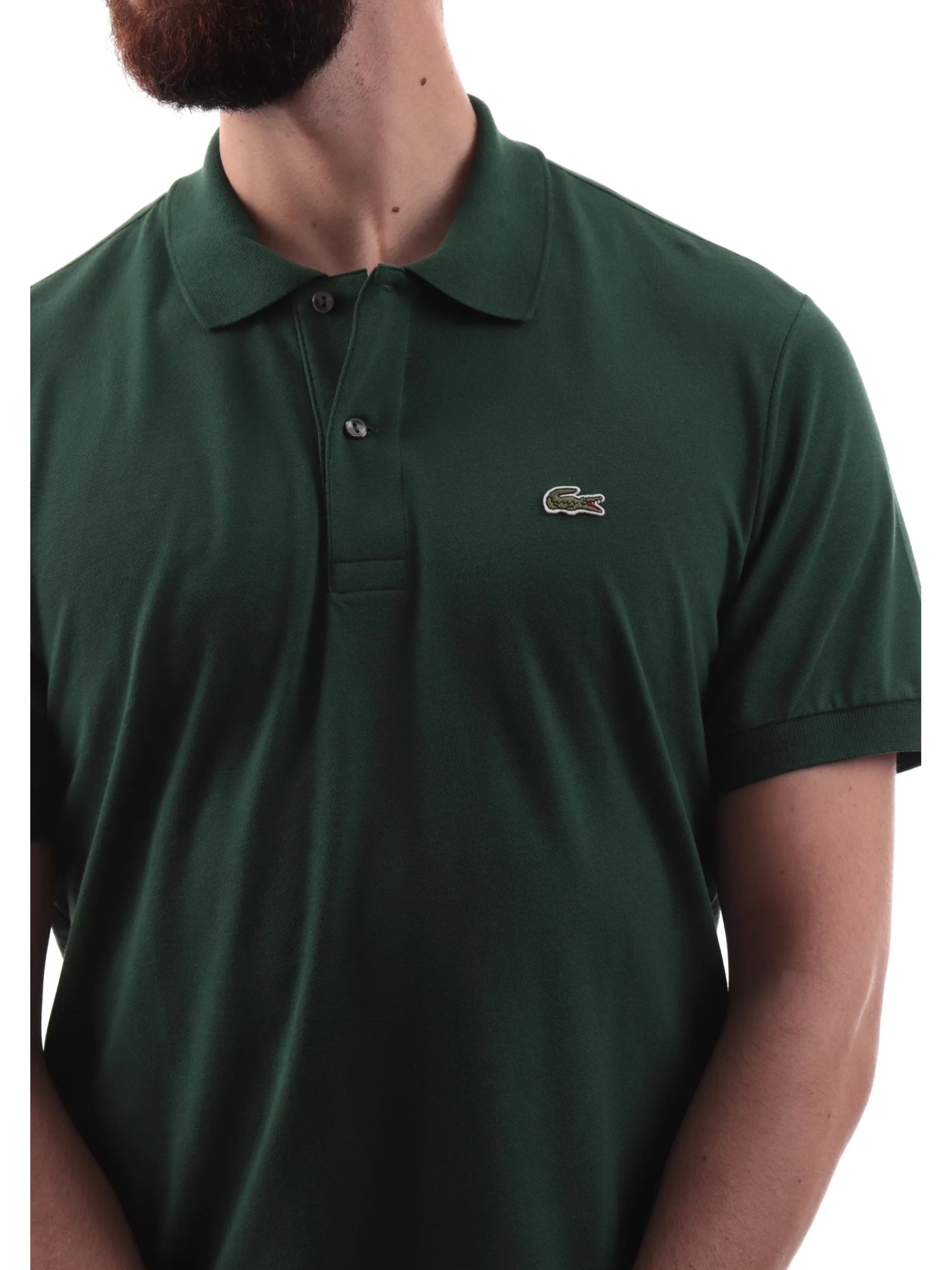 LACOSTE Polo*Polo verde maniche corte da uomo PH9851