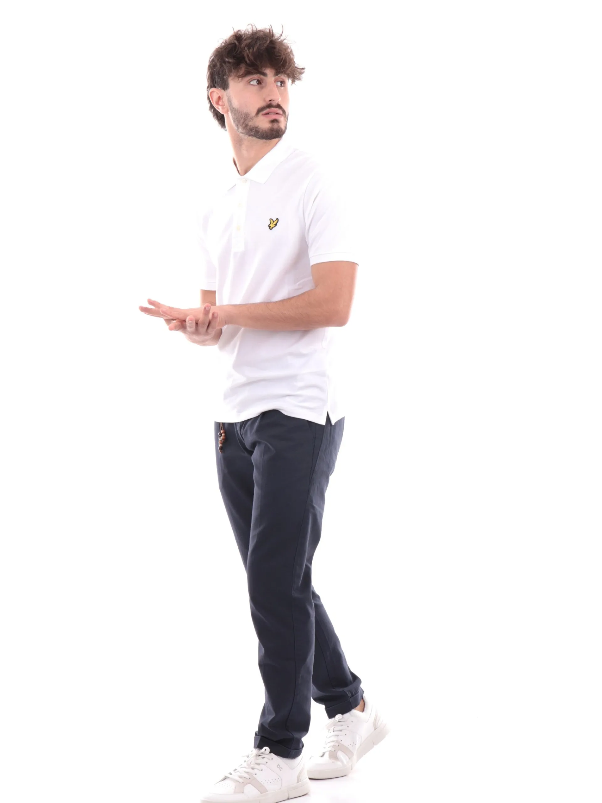 LYLE & SCOTT Polo*Polo bianca da uomo SP400VOG
