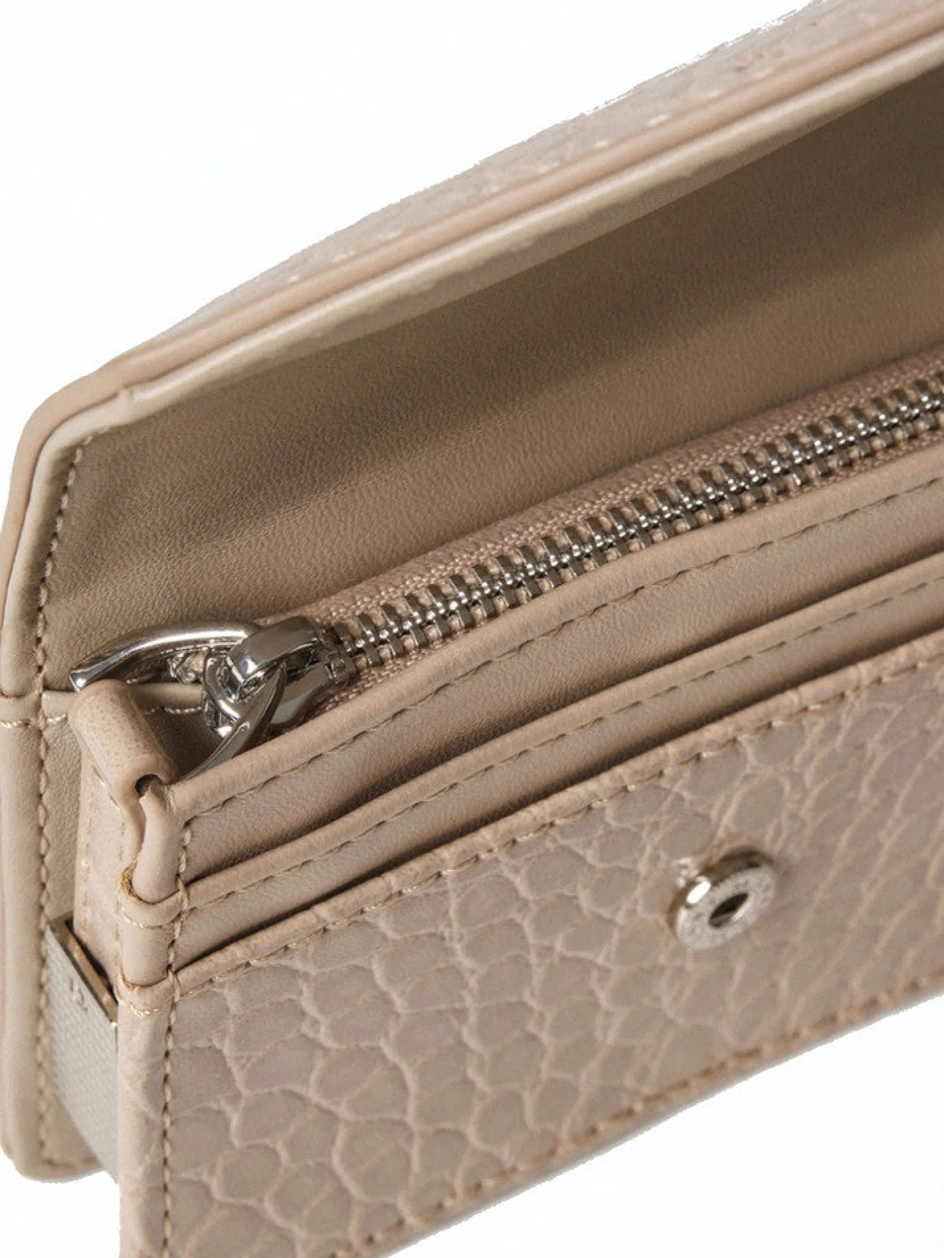 GAELLE Portafogli*Portafoglio beige da donna Coccodrillo Mini Wallet GBADP4613CC