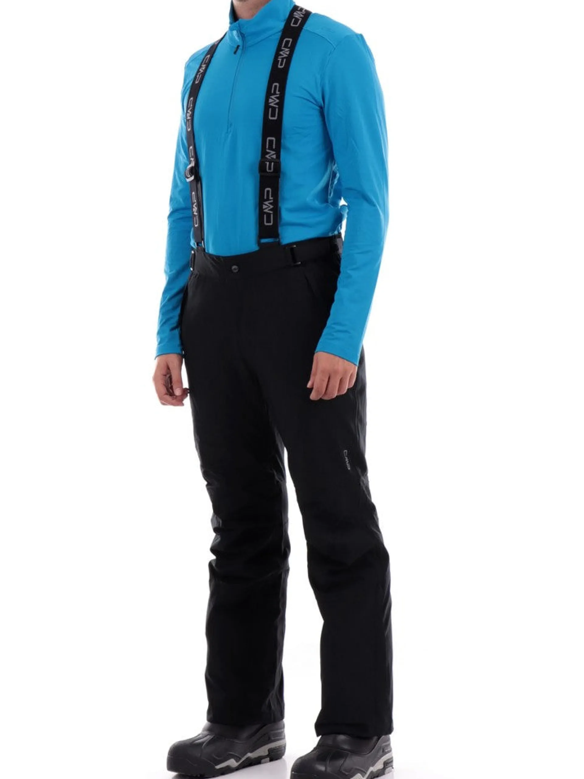 CMP Abbigliamento*Salopette nera da uomo 3W17397N