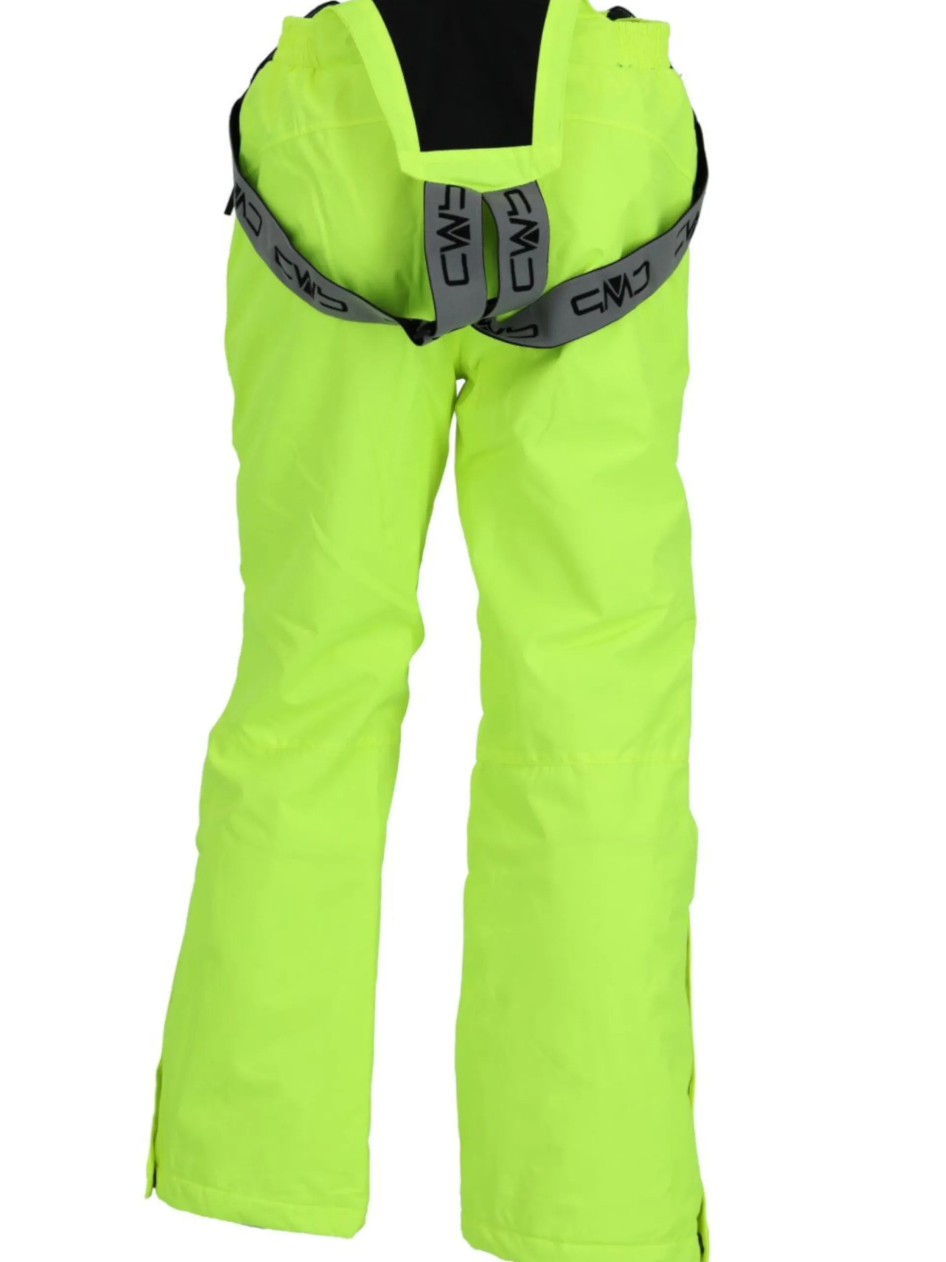 CMP Abbigliamento*Salopette sci bambino verde imbottita con bretelle