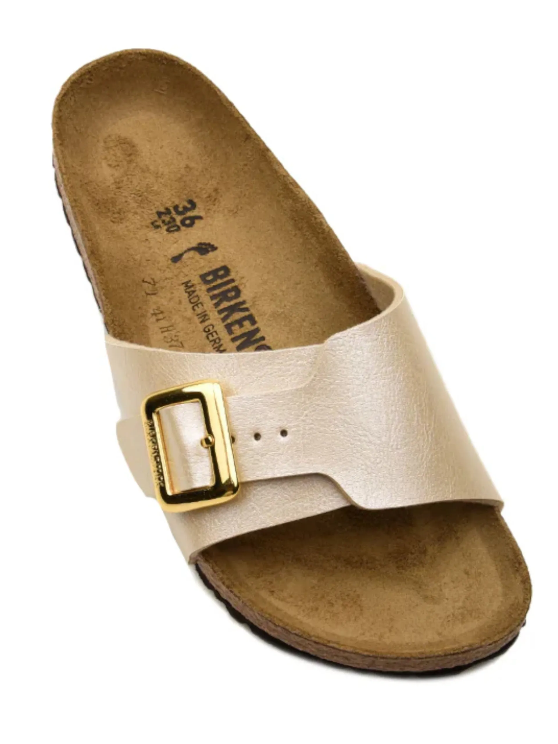 BIRKENSTOCK Sandali*Sandali Catalina Cushion Buckle bianco perla da donna 1029393