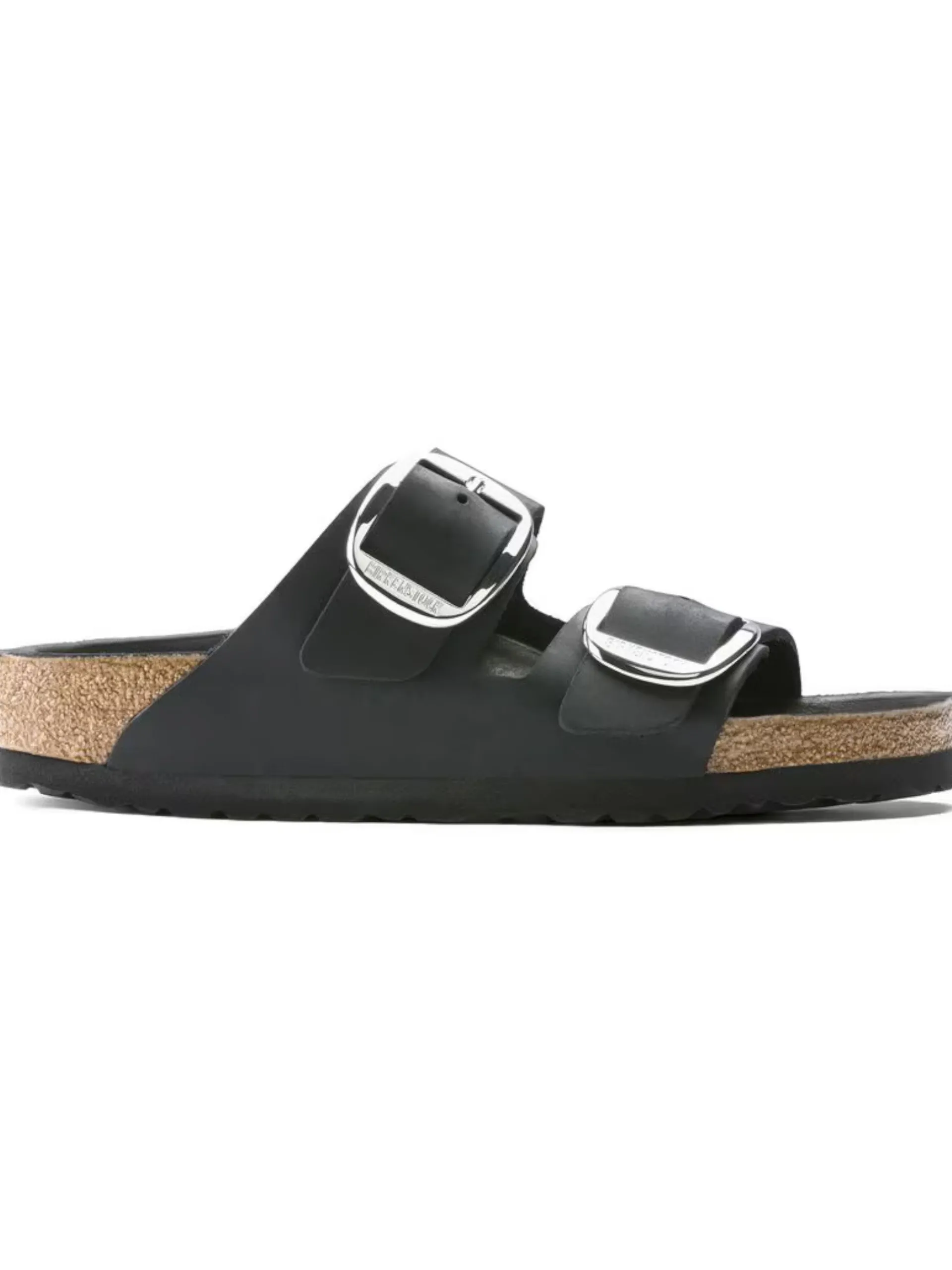 BIRKENSTOCK Sandali*Sandali in pelle neri da donna Arizona Big Buckle 1011075