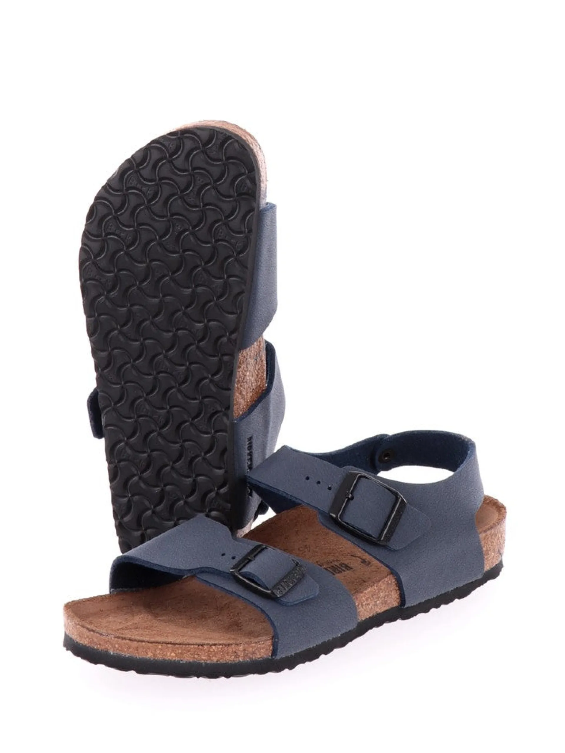 BIRKENSTOCK Sandali*Sandali New York blu da bambino 0877