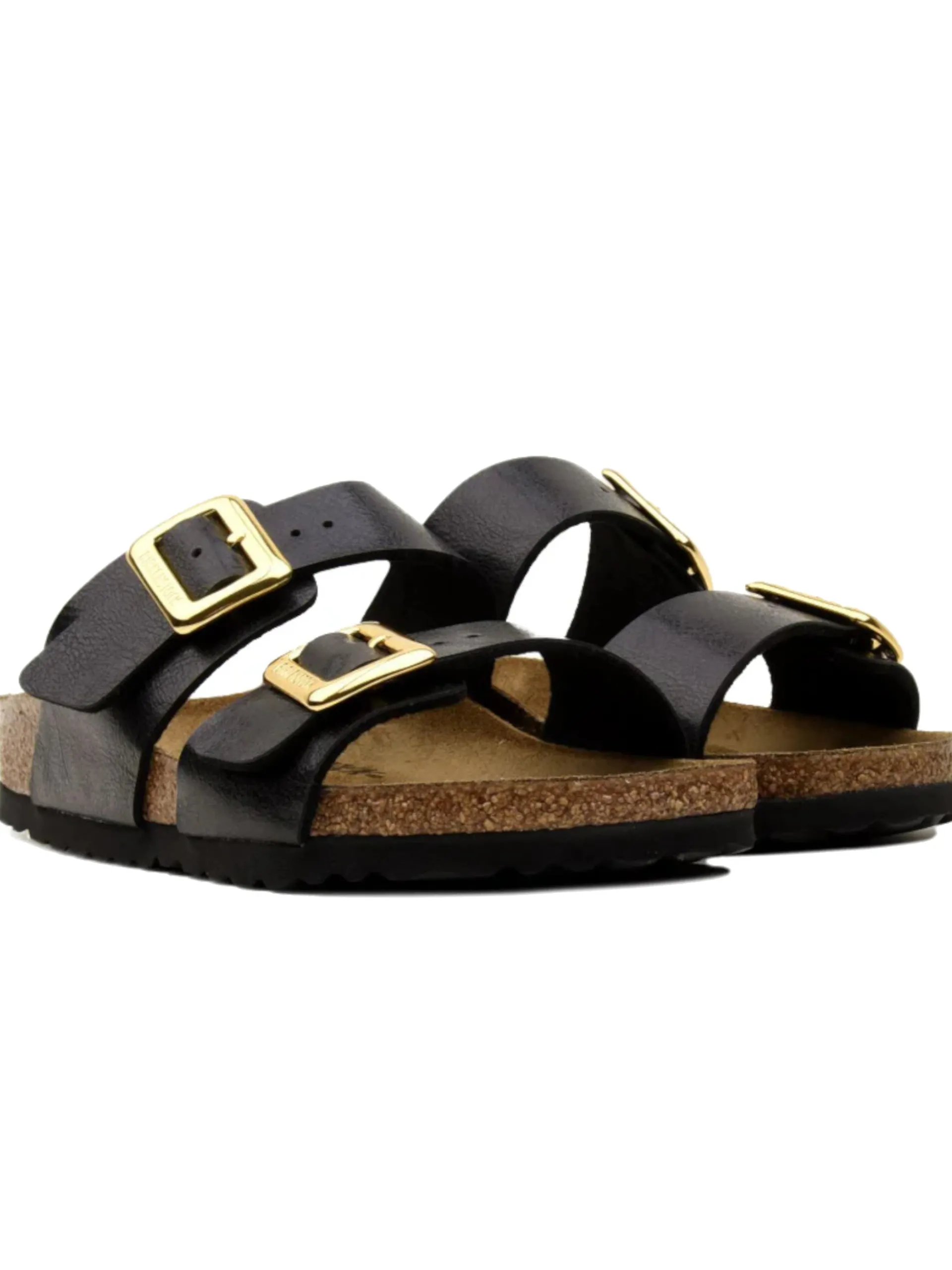 BIRKENSTOCK Sandali*Sandali Sydney Cushion Buckle nero da donna 1029457