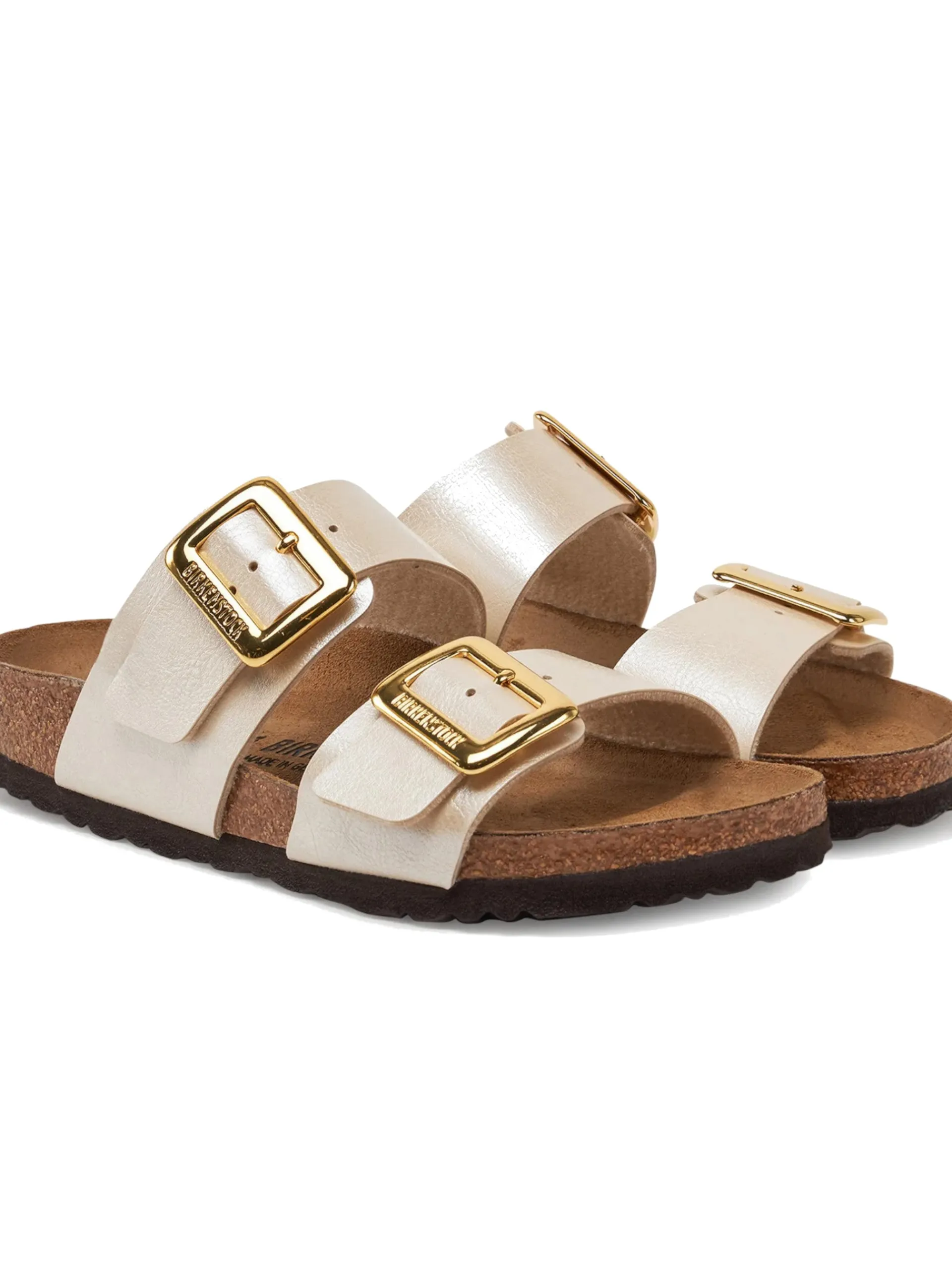 BIRKENSTOCK Sandali*Sandali Sydney Cushion Buckle bianco perla da donna 1029492