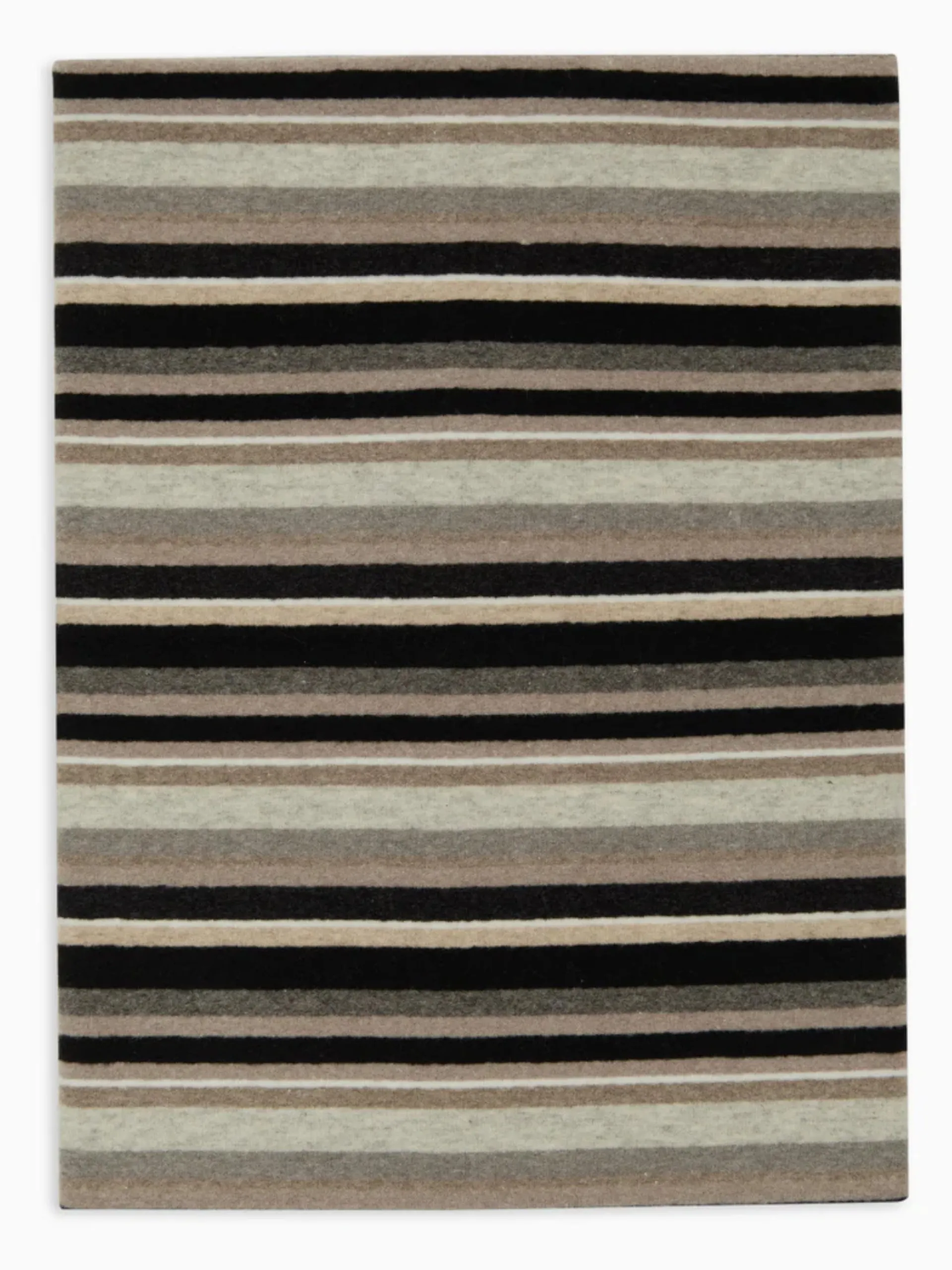 GALLO Sciarpe*Scaldacollo beige e nero in Pile a righe AP104349
