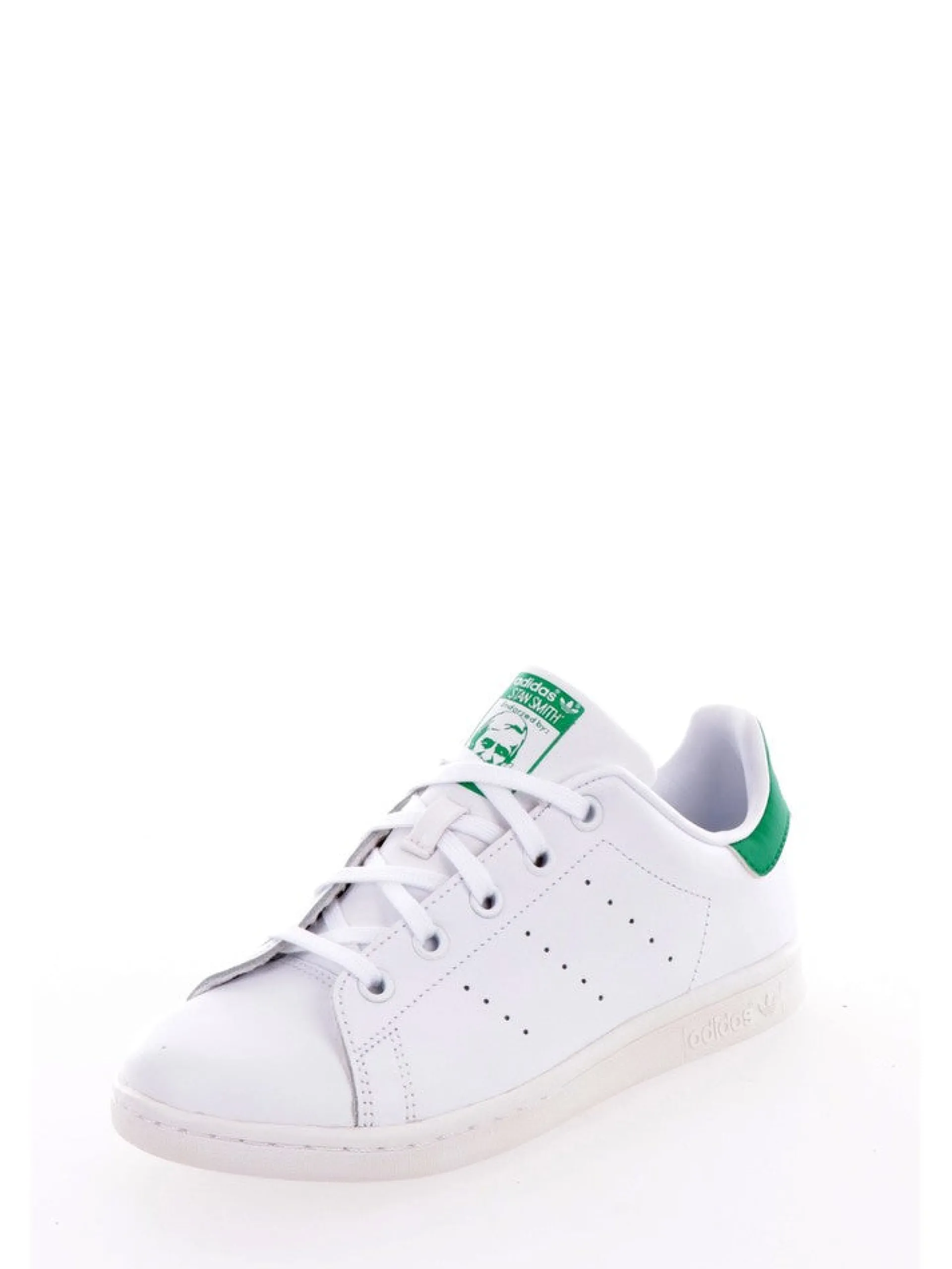 ADIDAS ORIGINALS Sneakers*Scarpe Stan Smith J bianche e verdi da bambino FX7519