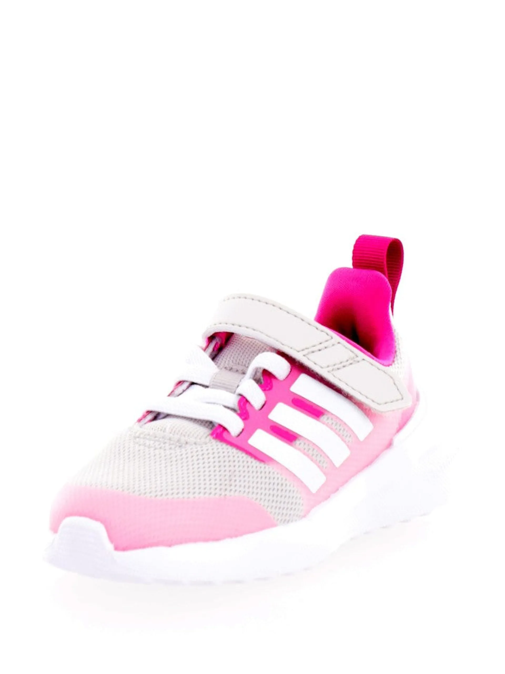 ADIDAS EQUIPMENT Sneakers*Scarpe Adidas rosa e grigie da bambina con velcro FortaRun 2.0 HR02