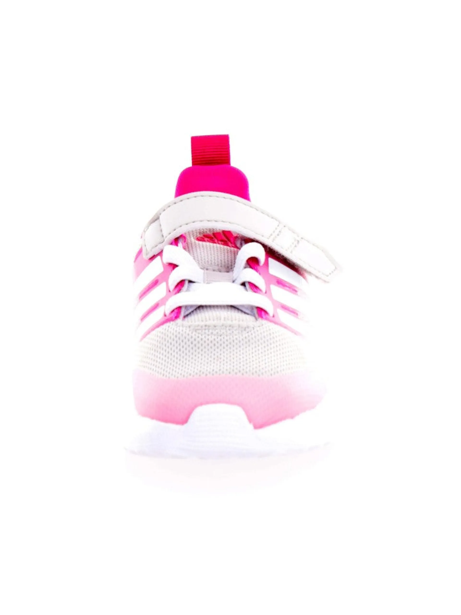 ADIDAS EQUIPMENT Sneakers*Scarpe Adidas rosa e grigie da bambina con velcro FortaRun 2.0 HR02