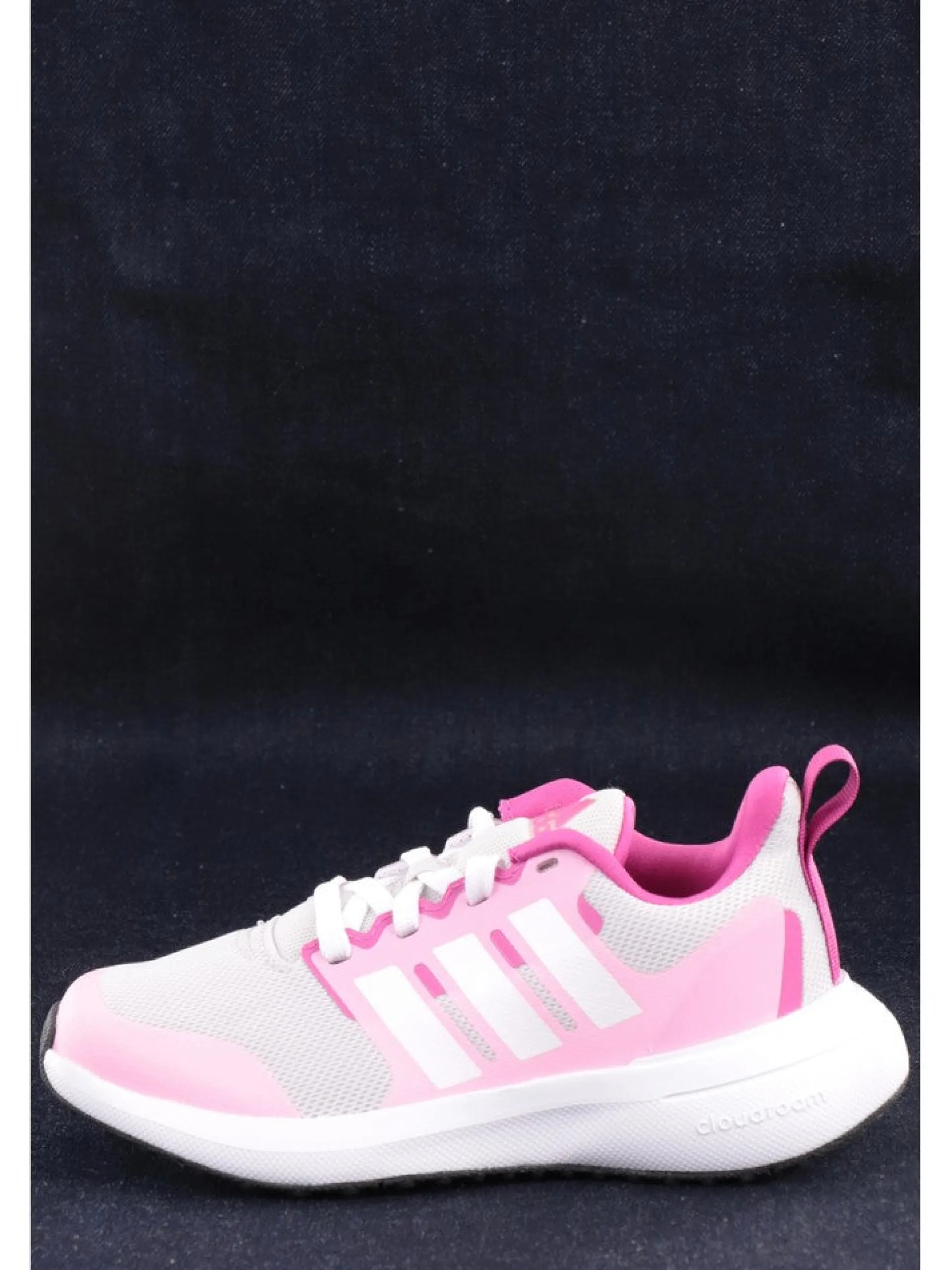 ADIDAS EQUIPMENT Sneakers*Scarpe Adidas rosa e grigie da bambina con lacci FortaRun 2.0 HR02