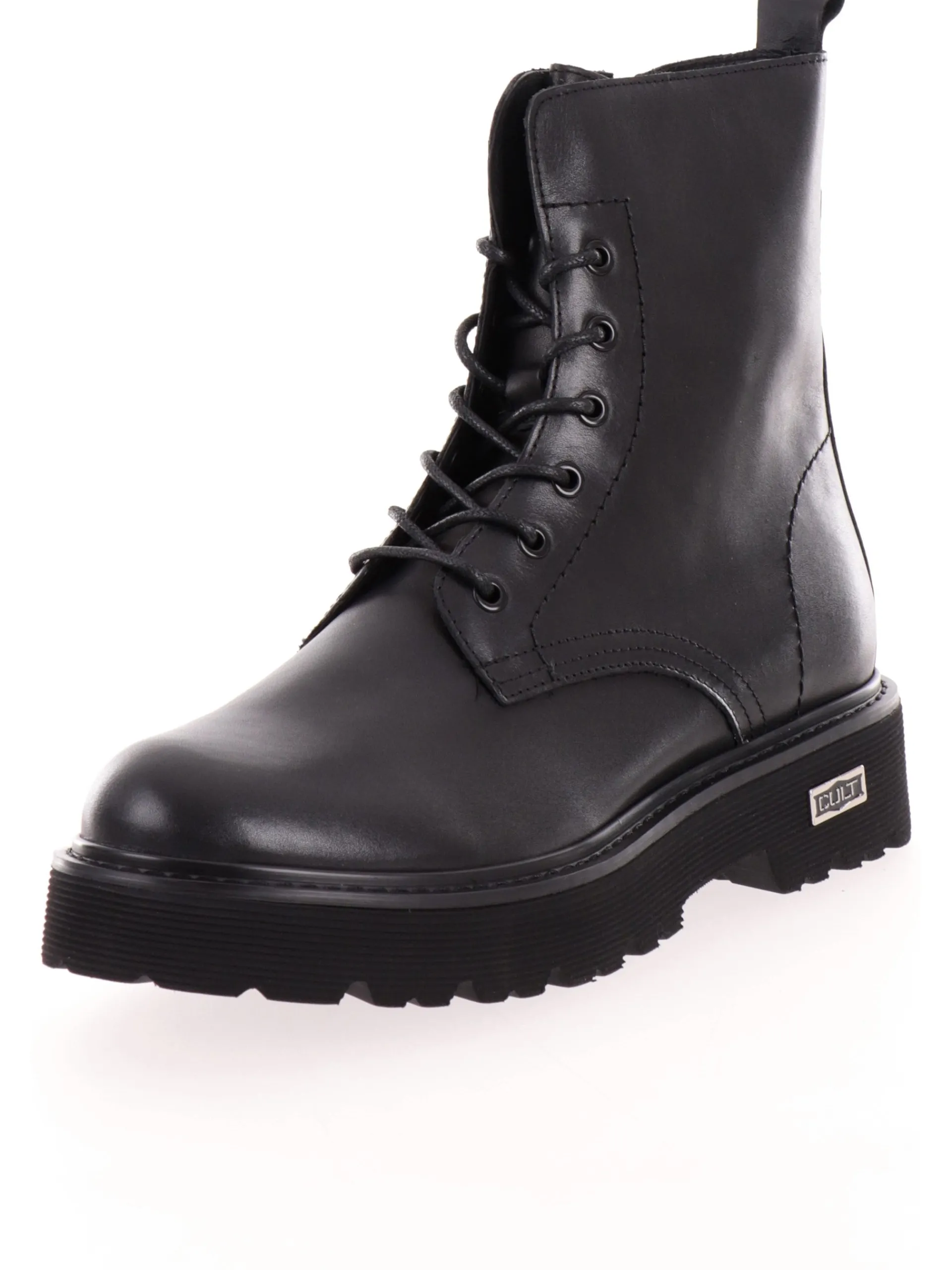 CULT Stivaletti*Scarpe Slash 3037 Mid M Leather nere da uomo CLM303
