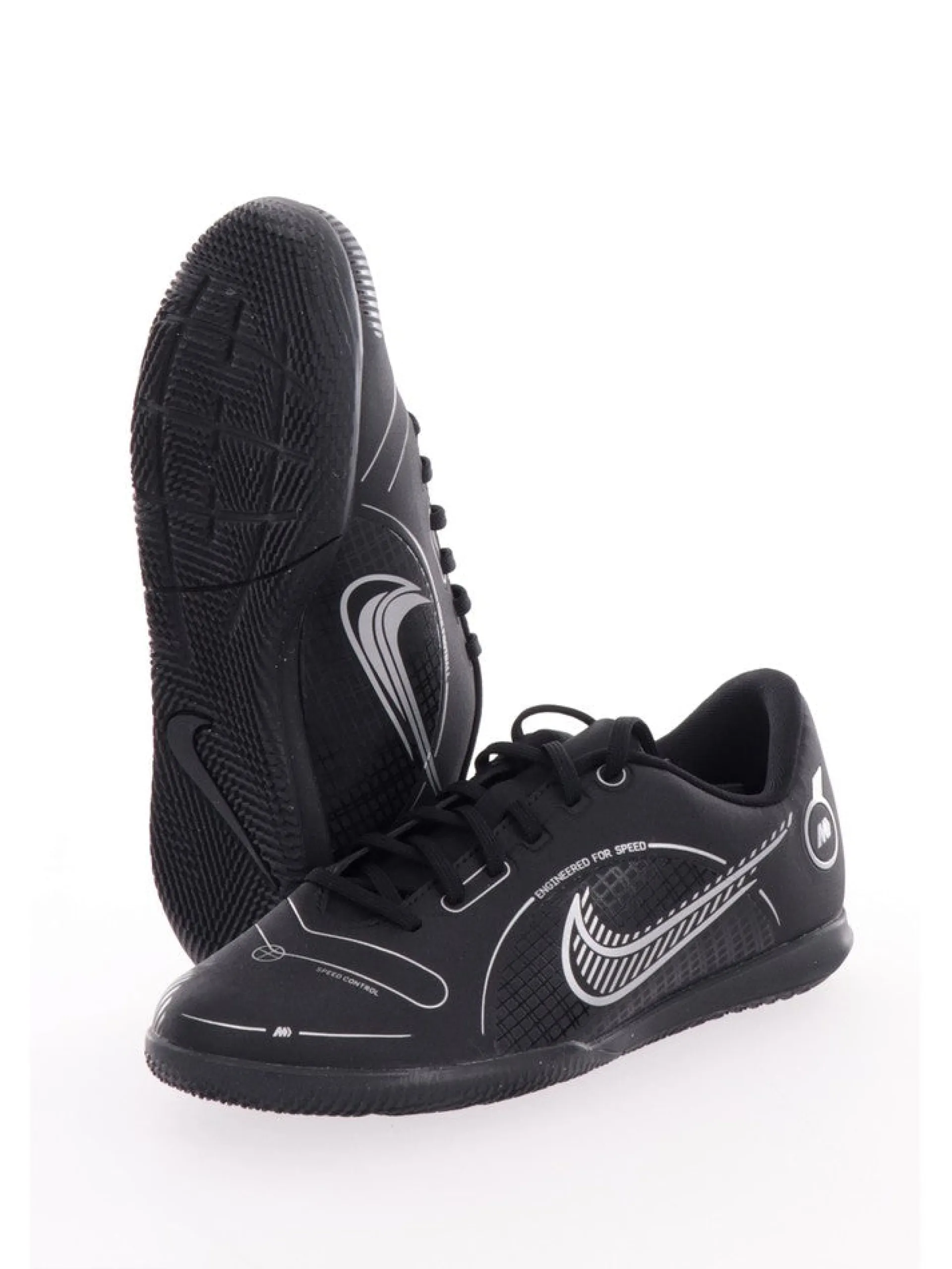 NIKE Sneakers*Scarpe da calcetto nere da bambino JR Mercurial Vapor 14 DJ2898