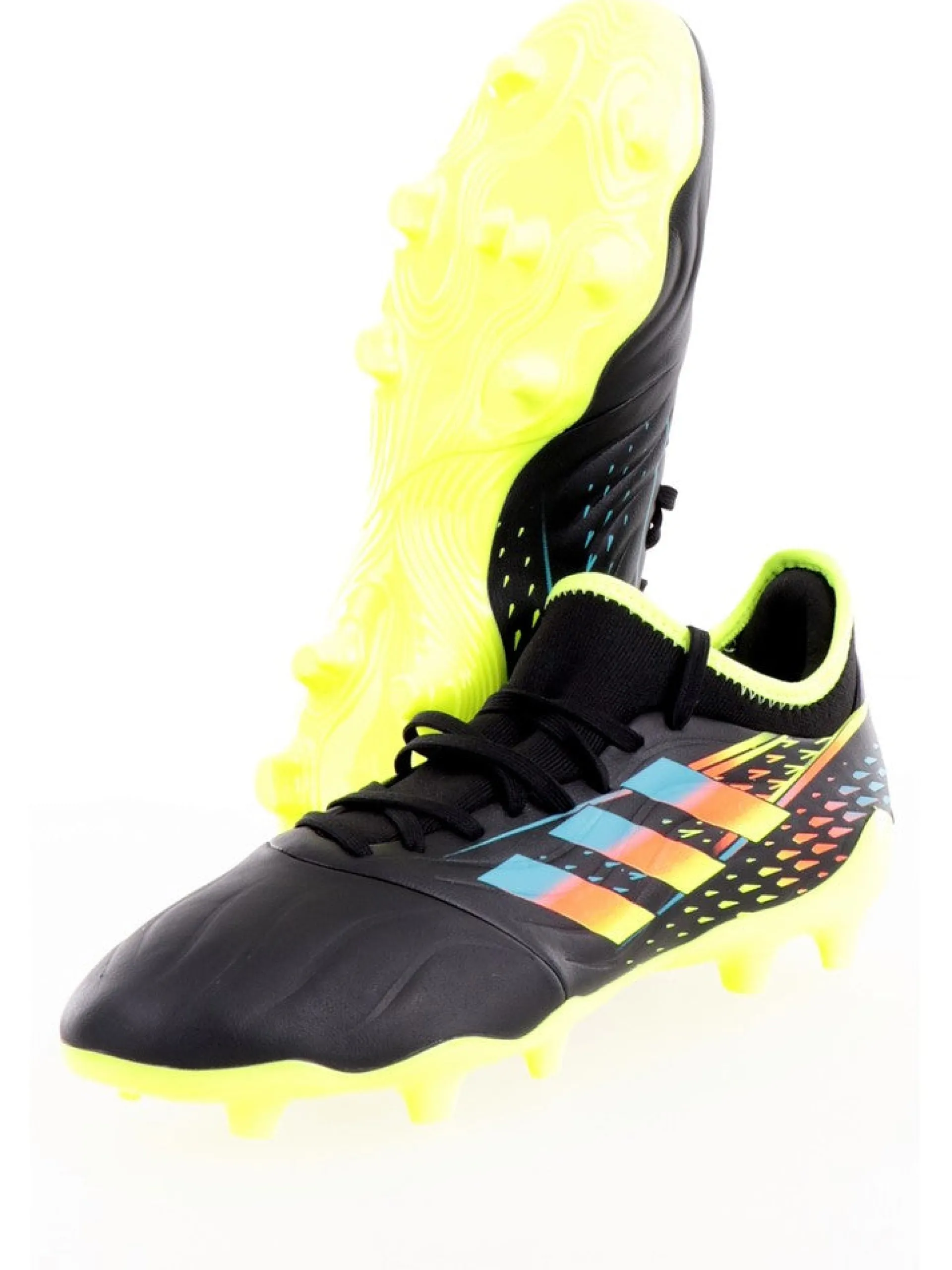 ADIDAS EQUIPMENT Scarpe Da Calcio*Scarpe da calcio Adidas nere e gialle Copa Sense.3 GW35