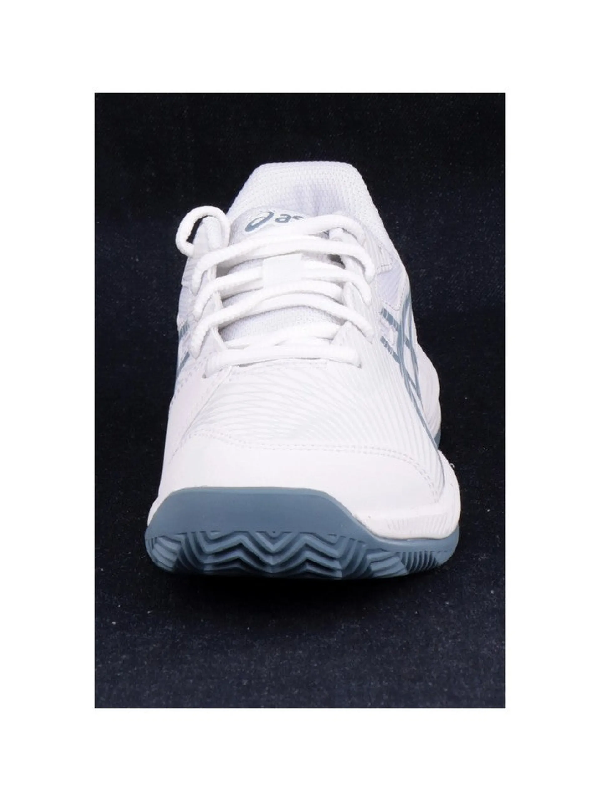 ASICS Scarpe*Scarpe da tennis bianche e celesti da bambino e bambina modello Gel Game 9 Clay 1044A057