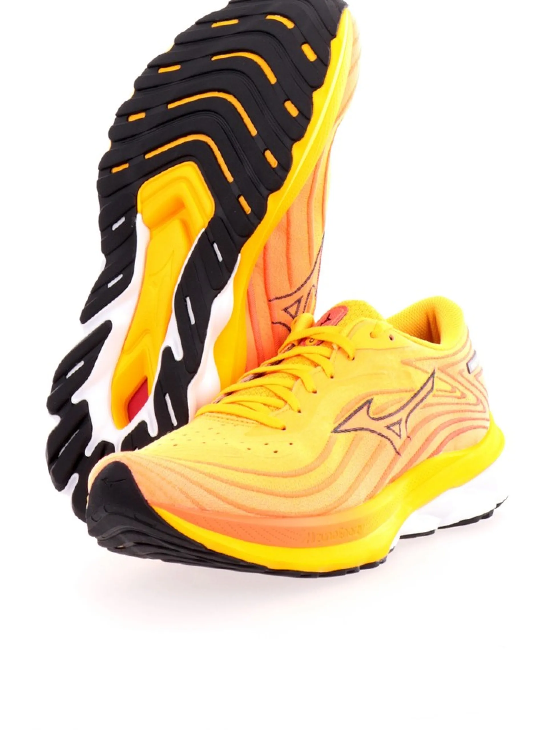 MIZUNO Scarpe Running*Scarpe gialle da uomo Wave Skyrise J1GC240
