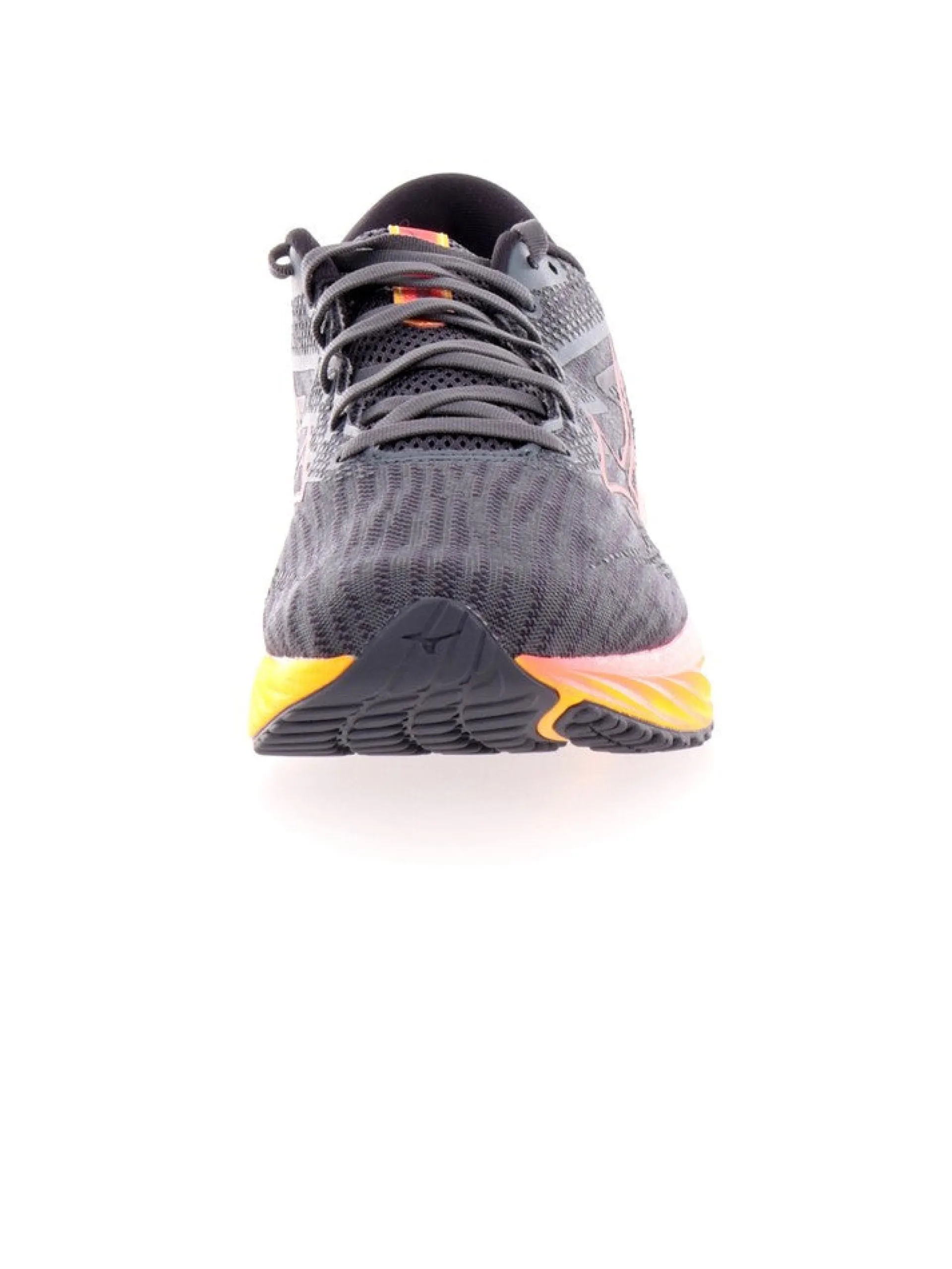 MIZUNO Scarpe Running*Scarpe grigie e gialle da uomo Wave Rider 27 J1GC230