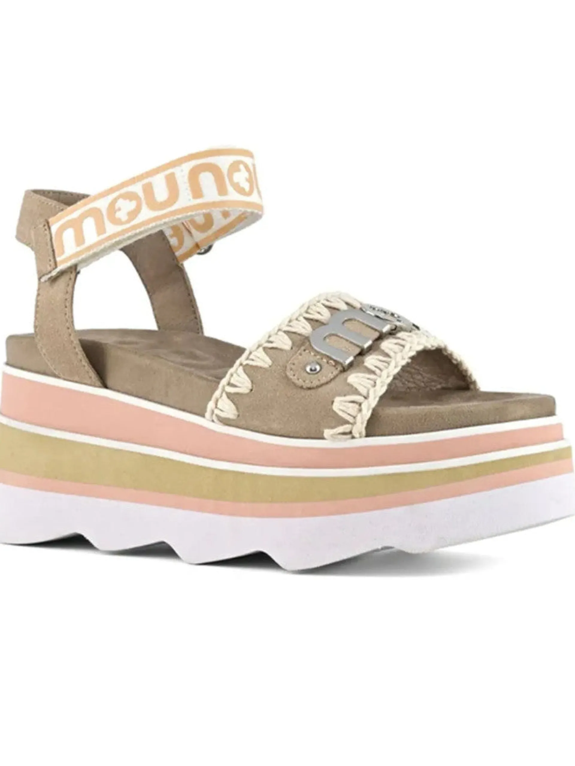 MOU Sandali*Scarpe beige Eva Wedge 01 571000A