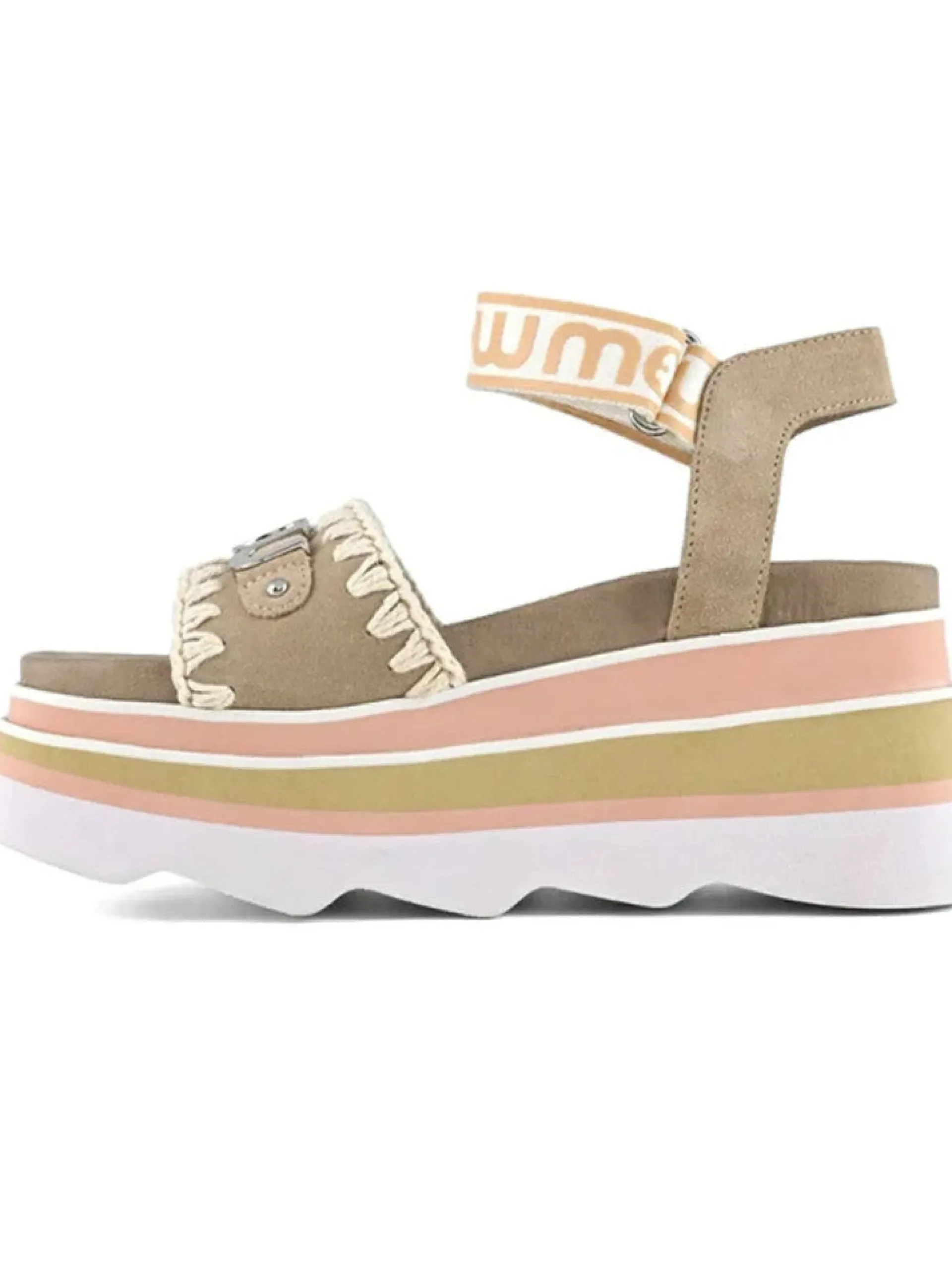 MOU Sandali*Scarpe beige Eva Wedge 01 571000A
