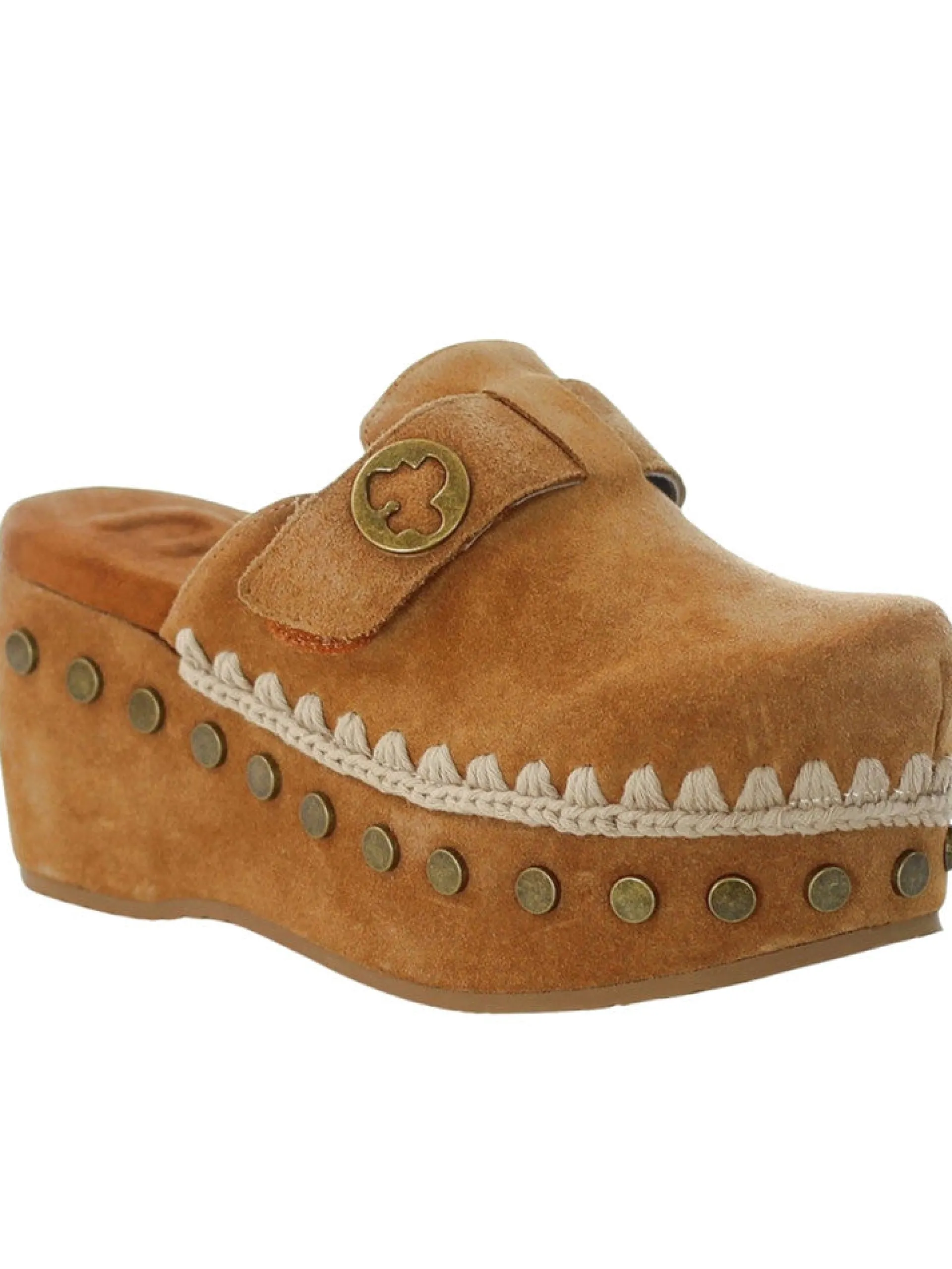 MOU Sandali*Scarpe marroni Clog 02 Strap 611001A