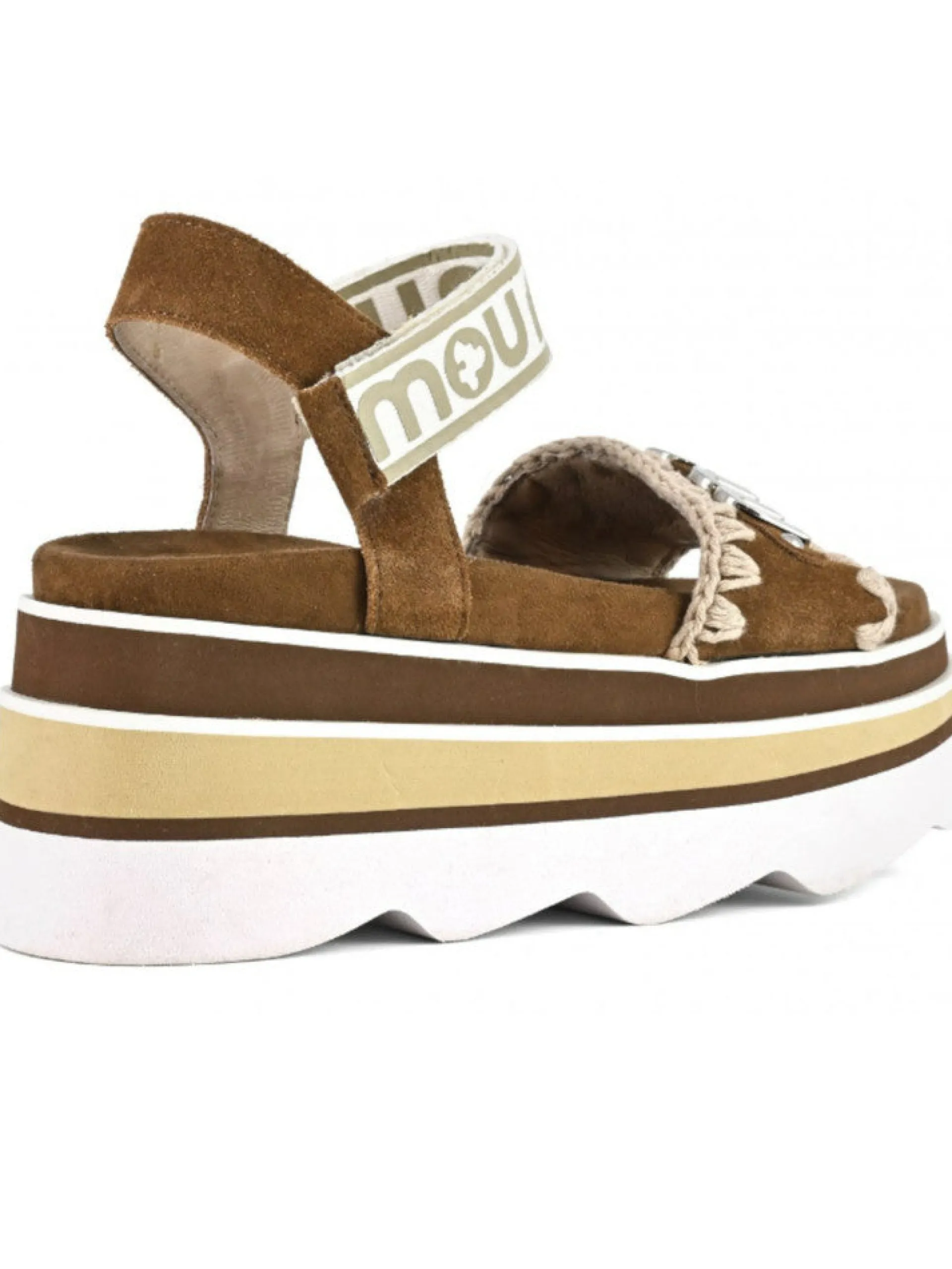 MOU Sandali*Scarpe marroni Eva Wedge 01 571000A