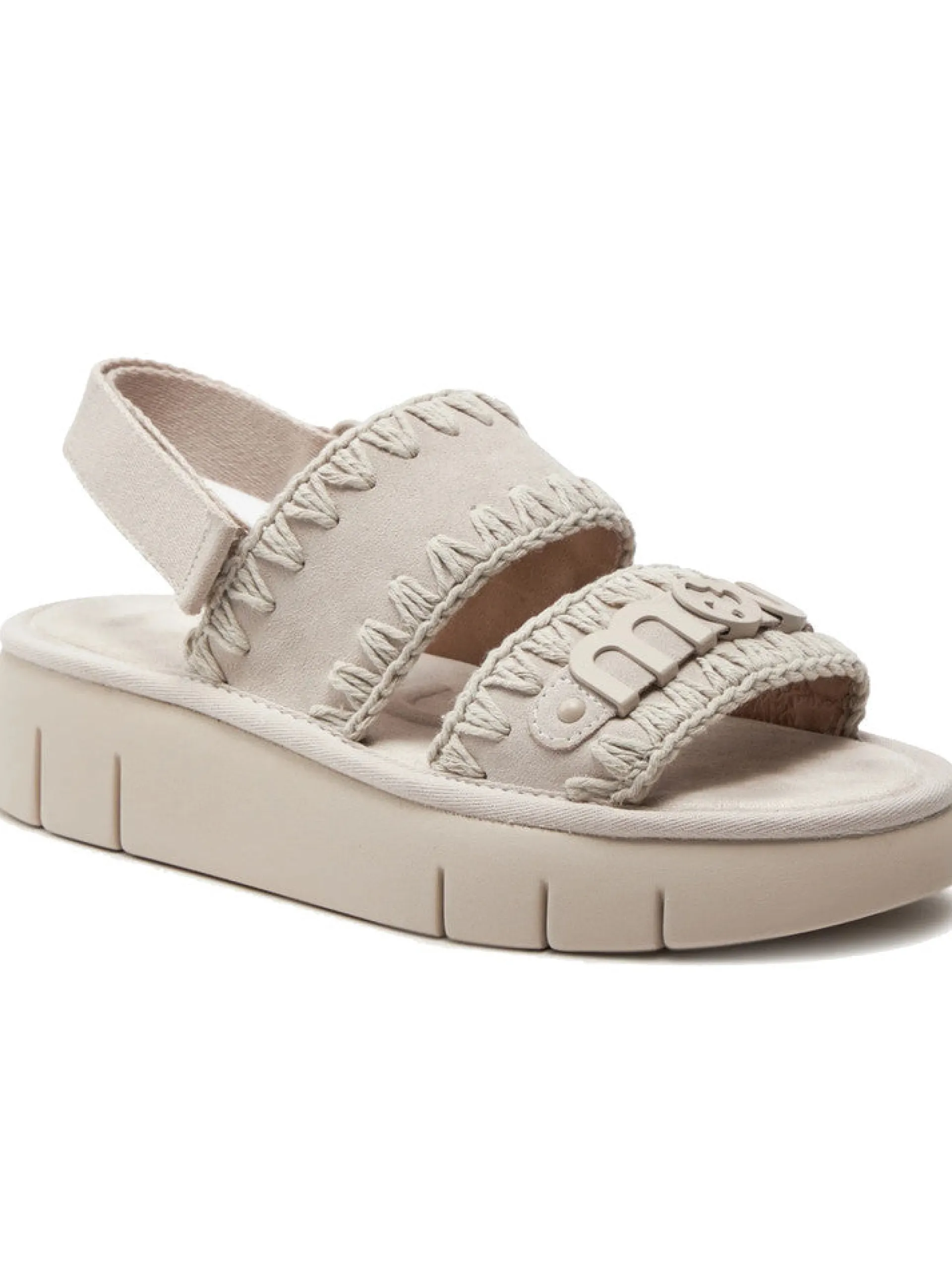 MOU Sandali*Scarpe Sandali Bounce monochrome Grigi Ghiaccio 531001A