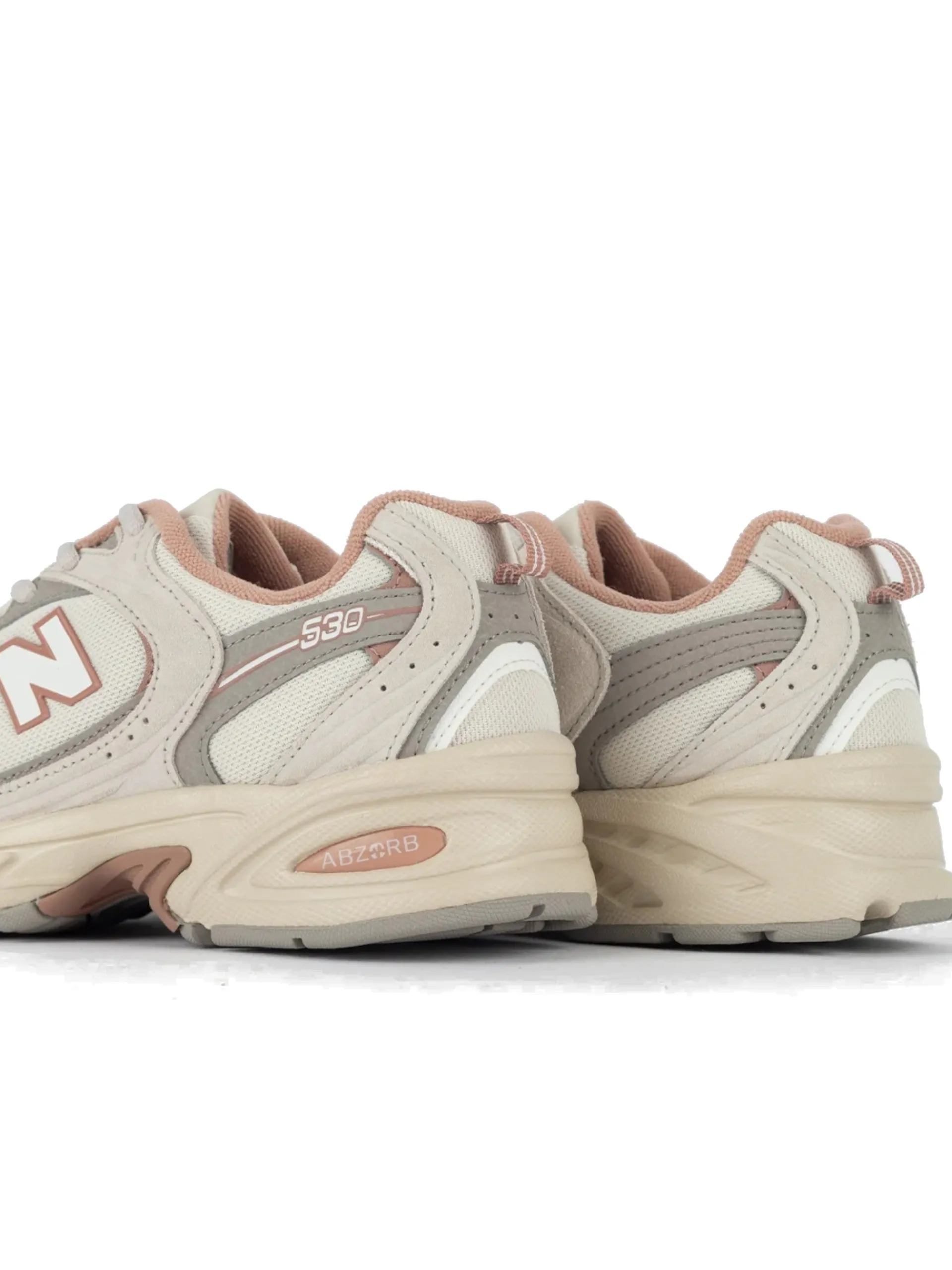 NEW BALANCE Sneakers*Scarpe 530 beige e rosa da donna U530