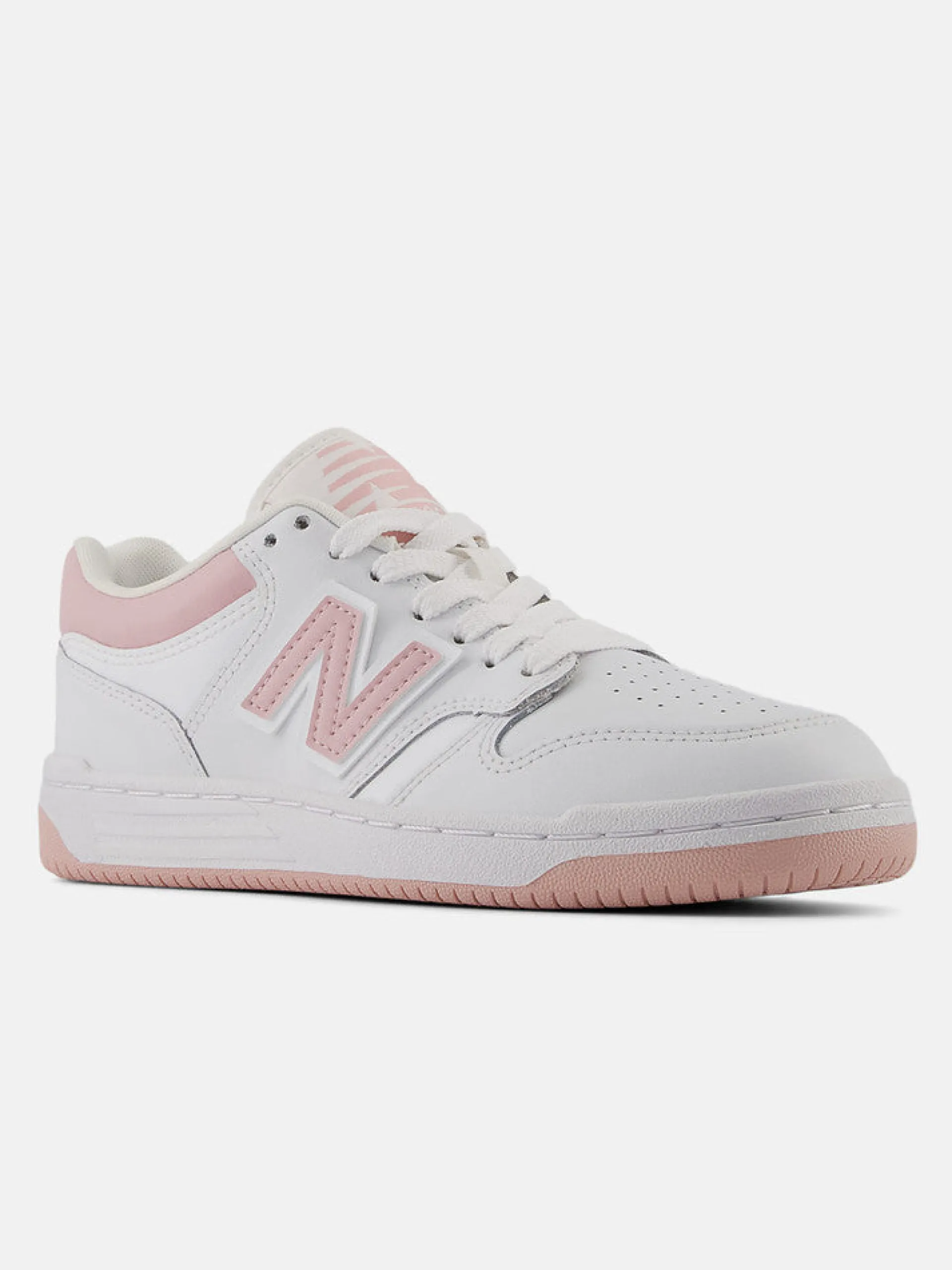 NEW BALANCE Sneakers*Scarpe 480 bianche e rosa da bambina Lifestyle GSB480