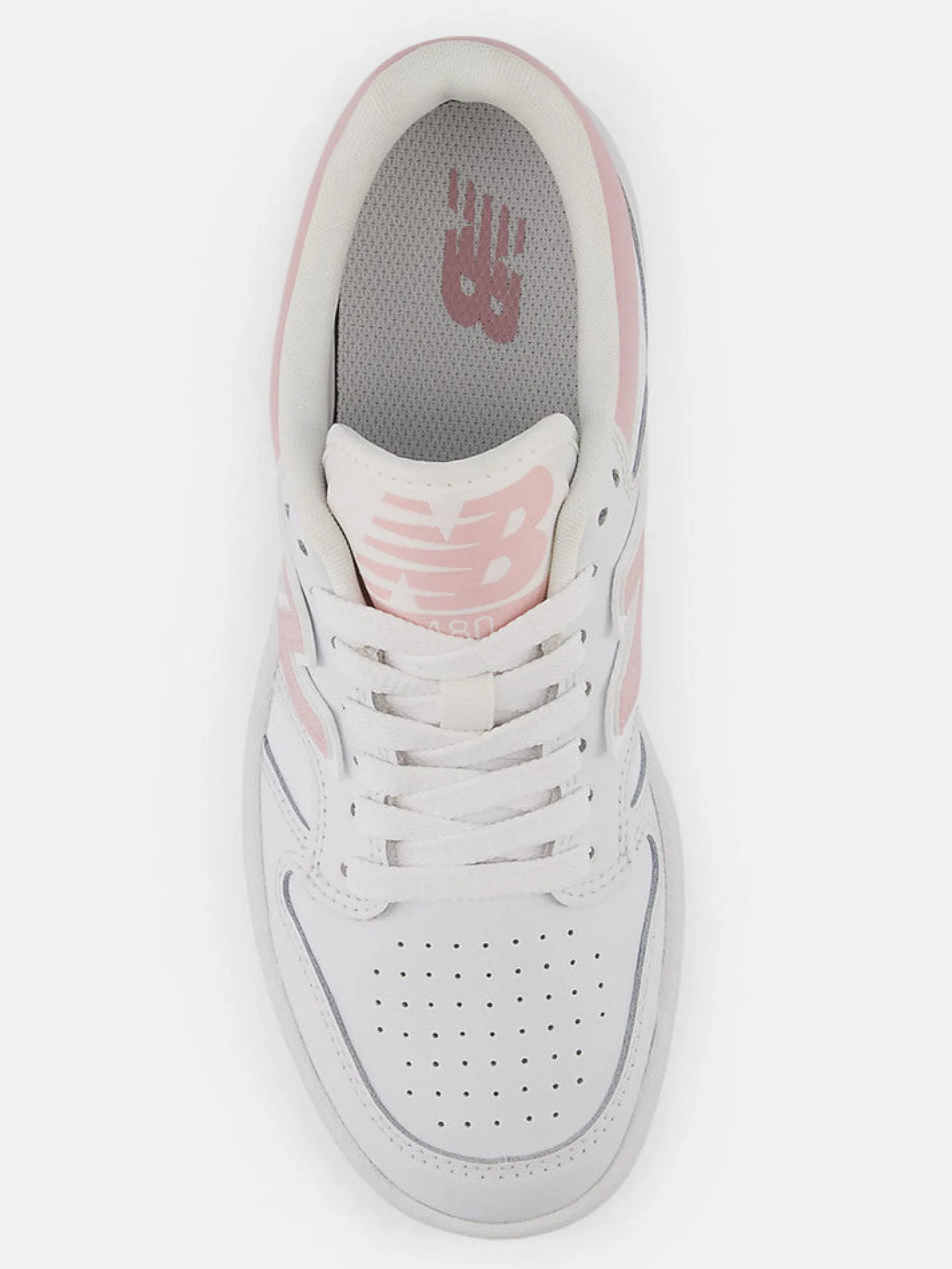 NEW BALANCE Sneakers*Scarpe 480 bianche e rosa da bambina Lifestyle GSB480