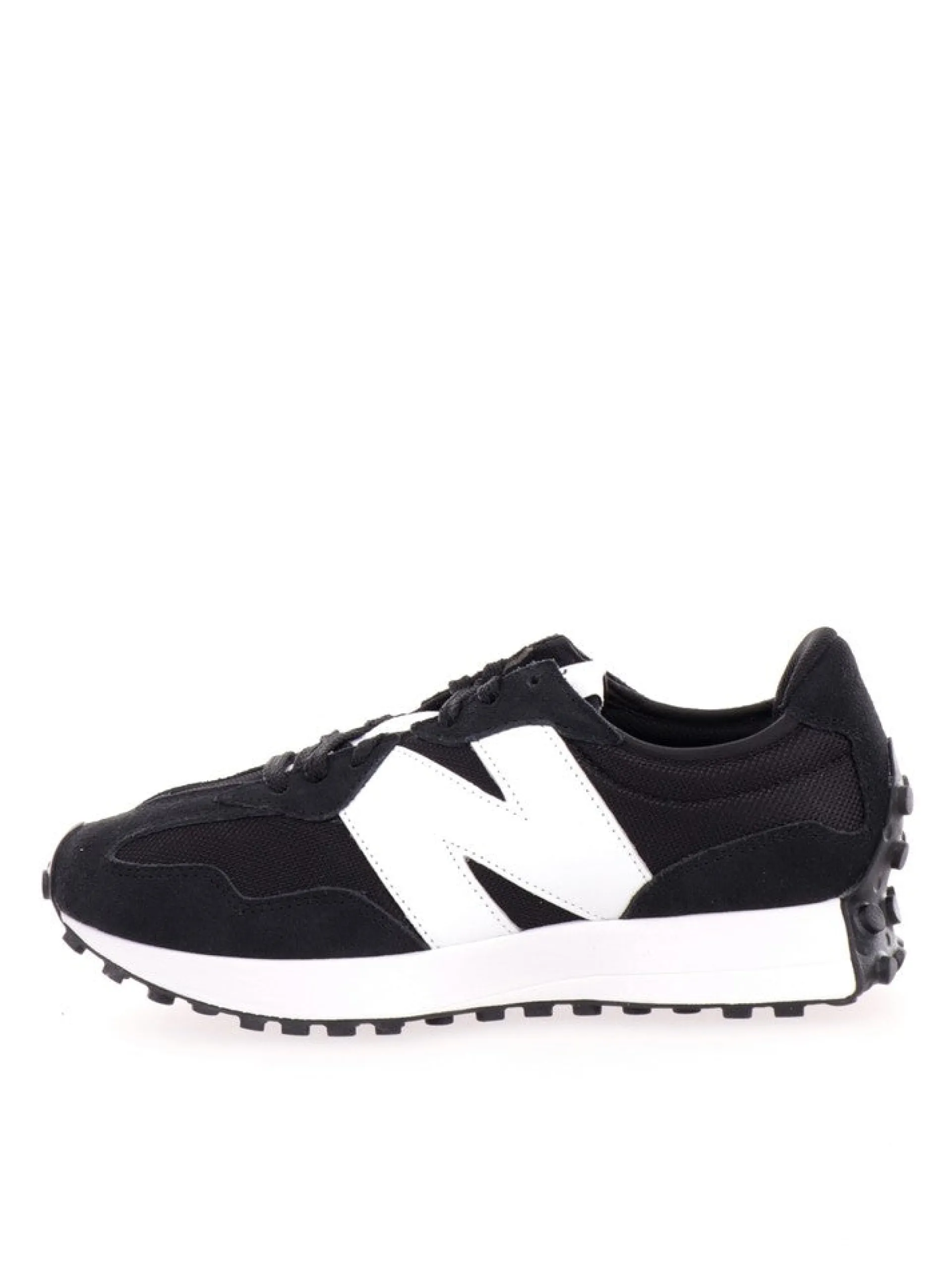 NEW BALANCE Sneakers*Scarpe nere da uomo Lifestyle Suede/Mesh MS327C